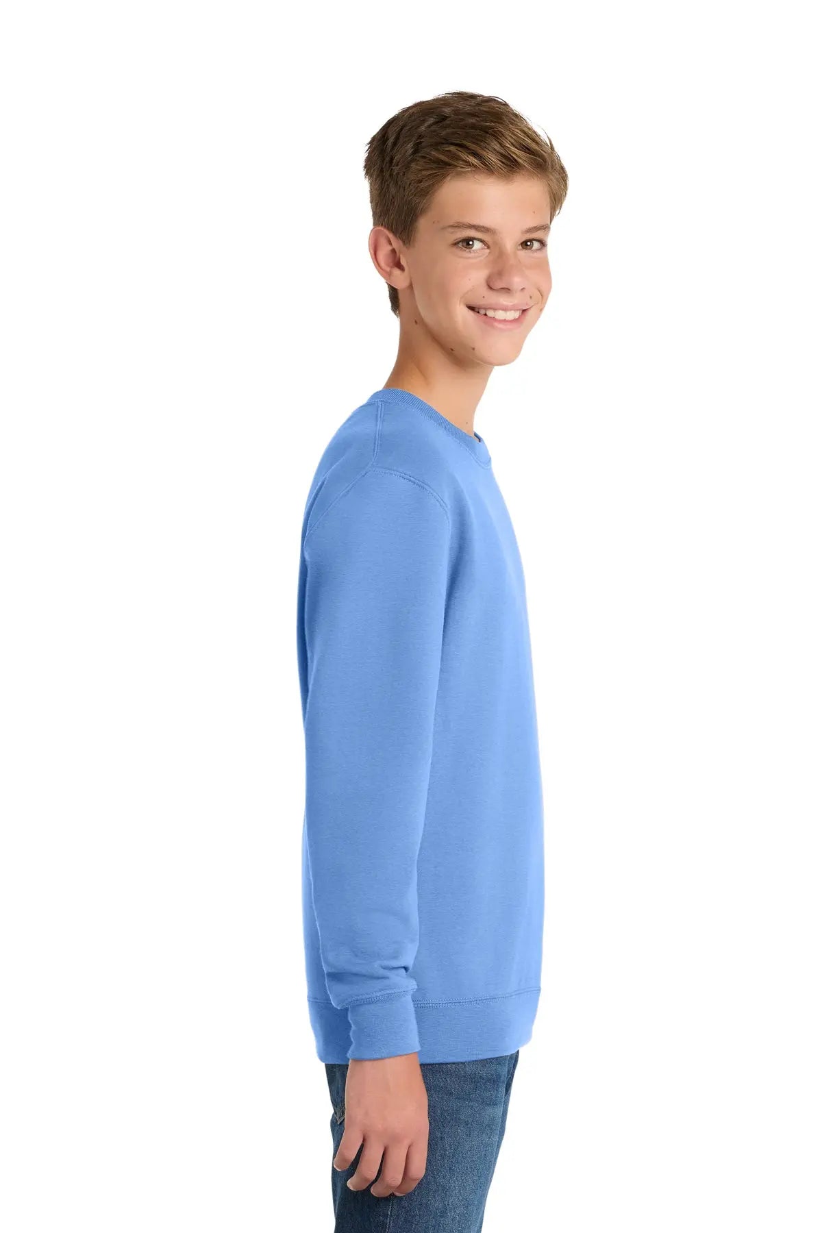 Port & Co™ Youth Core Fleece Crewneck Sweatshirt #PC78Y