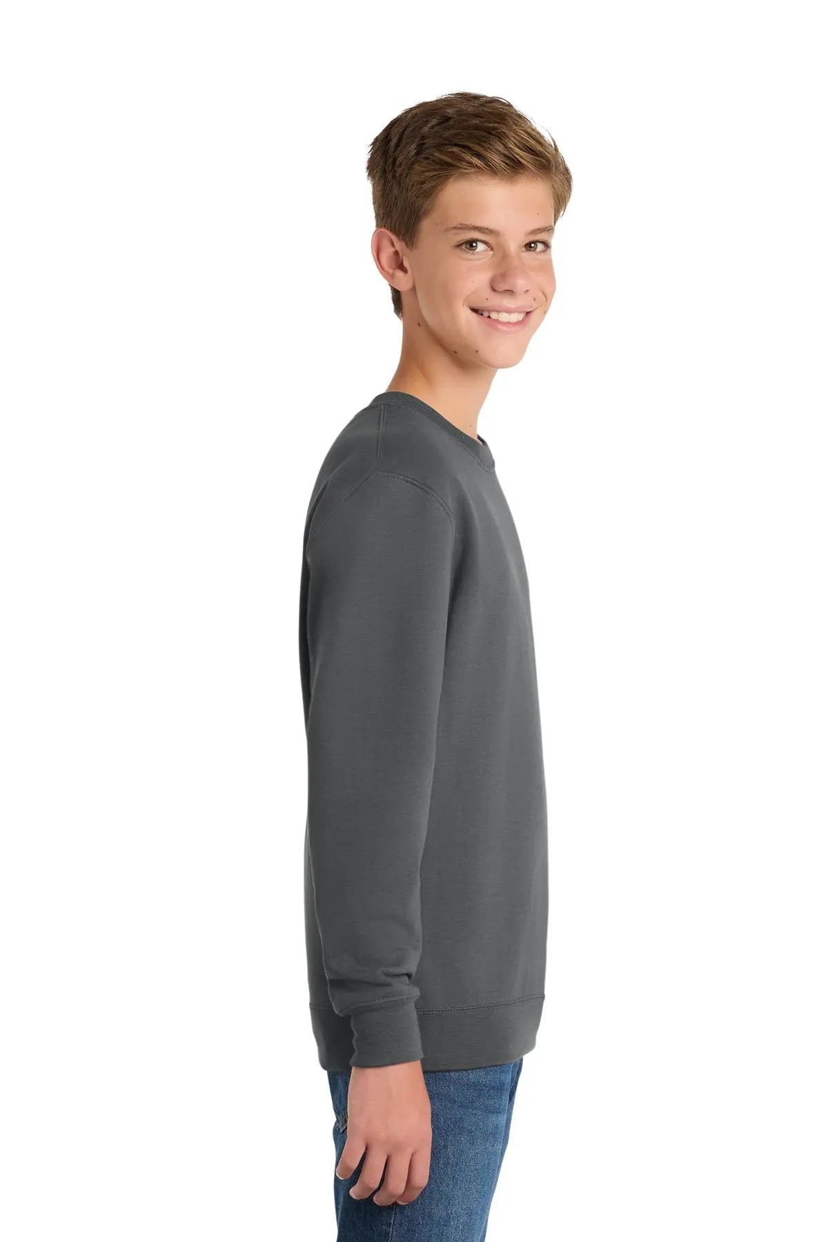 Port & Co™ Youth Core Fleece Crewneck Sweatshirt #PC78Y