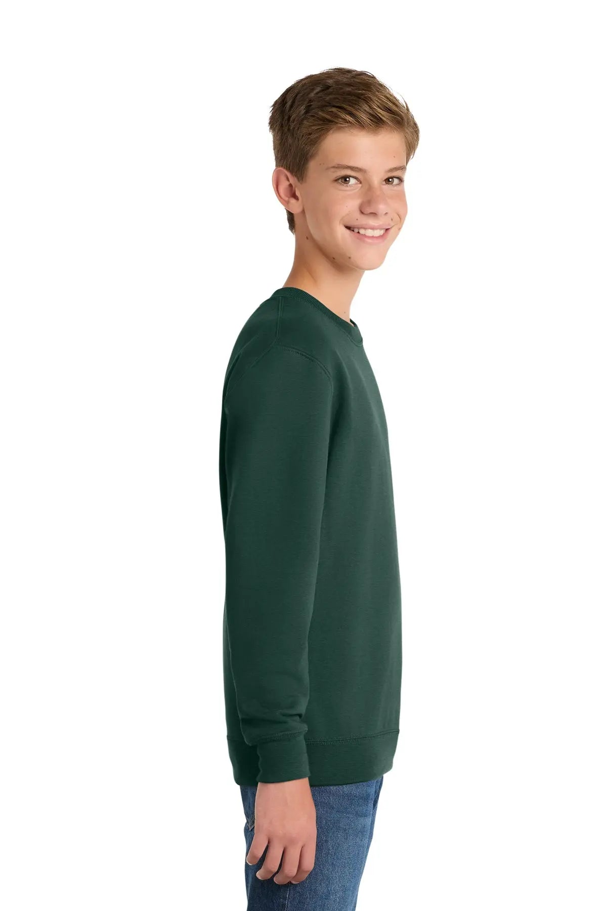 Port & Co™ Youth Core Fleece Crewneck Sweatshirt #PC78Y