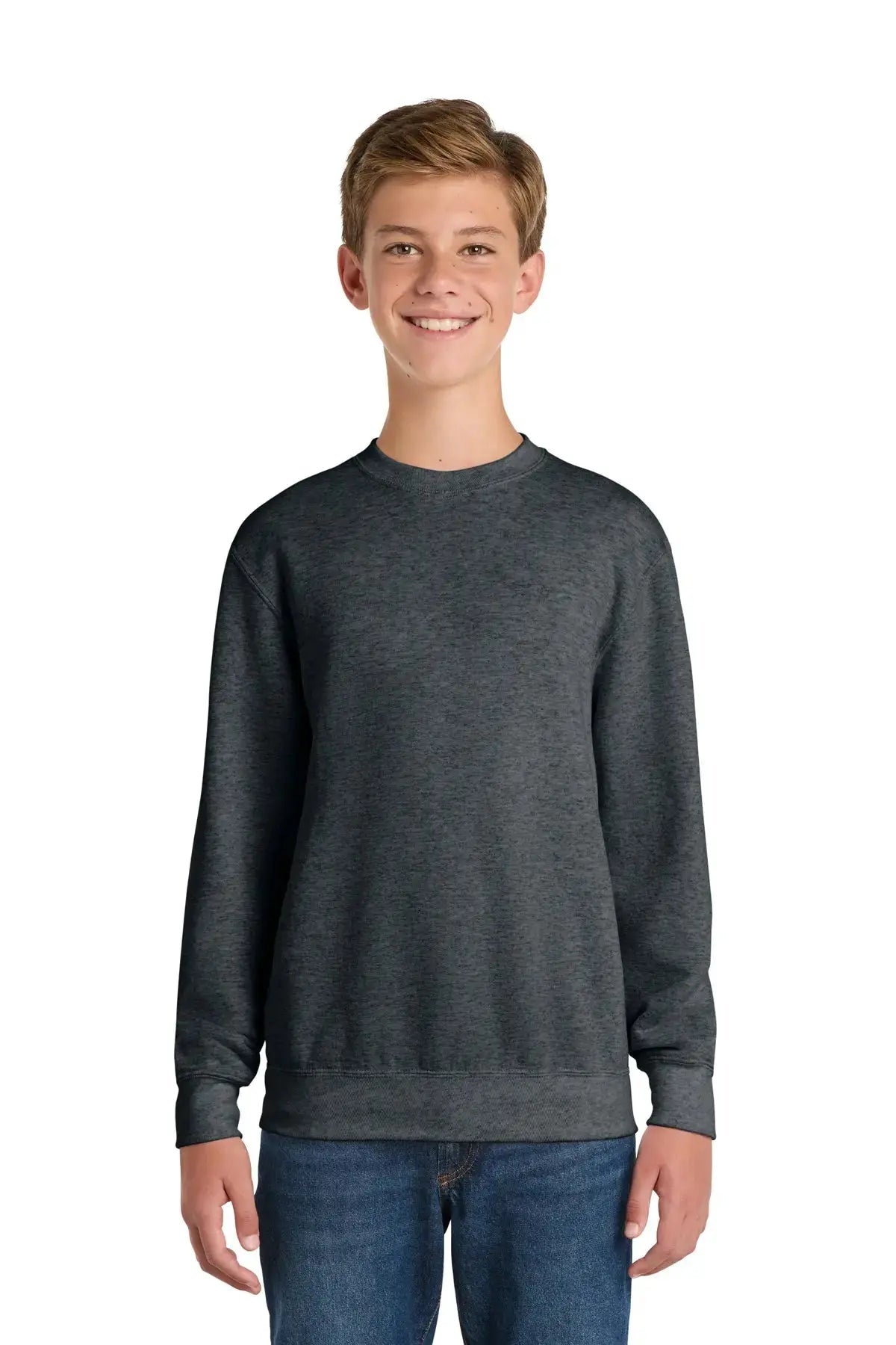 Port & Co™ Youth Core Fleece Crewneck Sweatshirt #PC78Y Game Over Merch