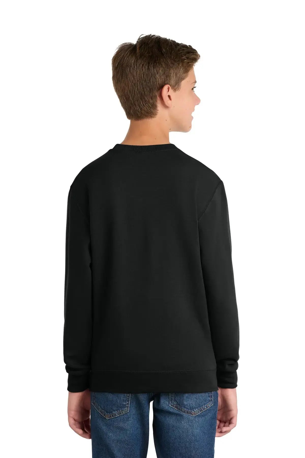 Port & Co™ Youth Core Fleece Crewneck Sweatshirt #PC78Y Game Over Merch