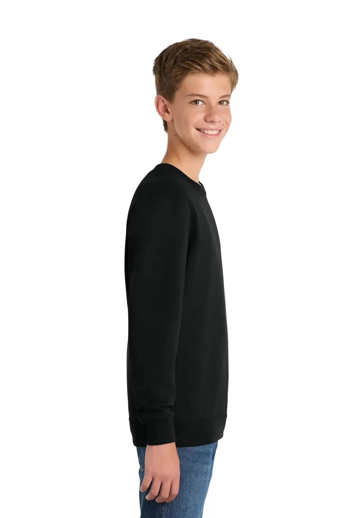 Port & Co™ Youth Core Fleece Crewneck Sweatshirt #PC78Y Game Over Merch