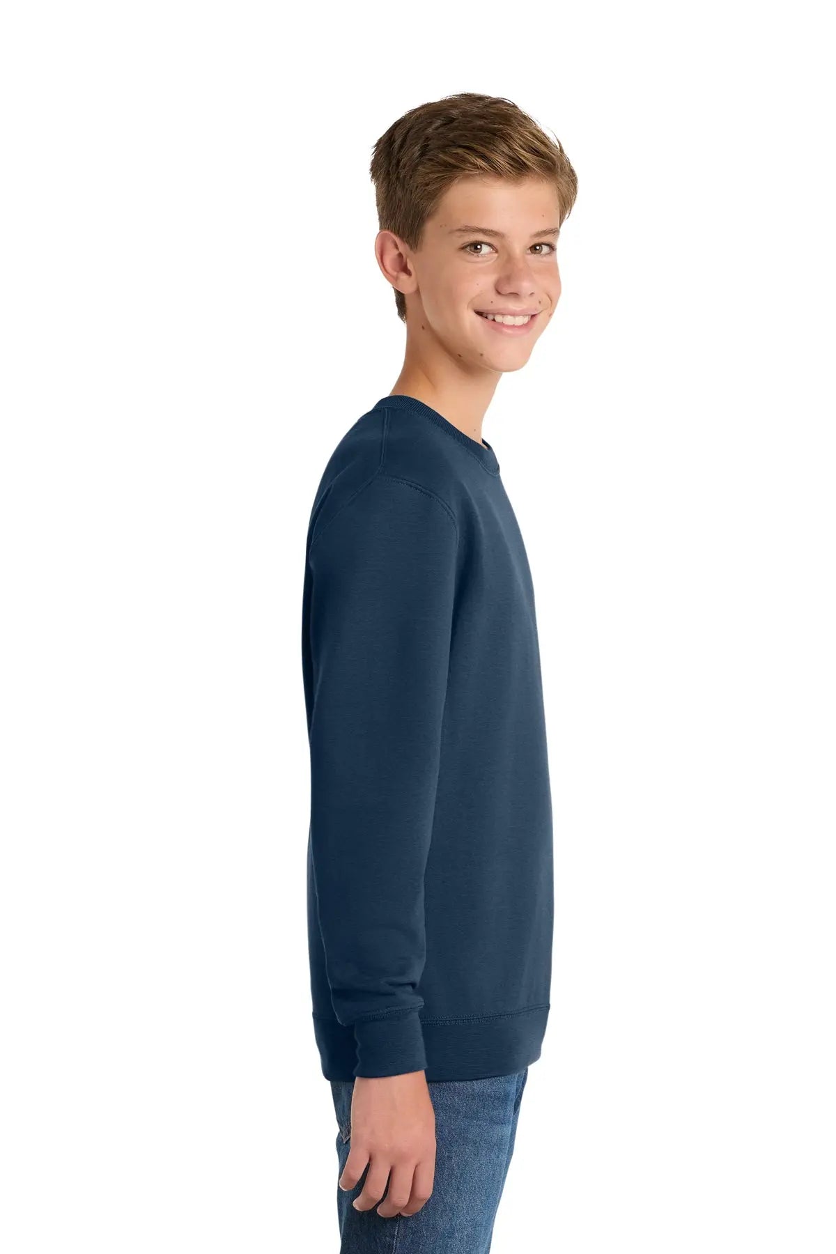 Port & Co™ Youth Core Fleece Crewneck Sweatshirt #PC78Y