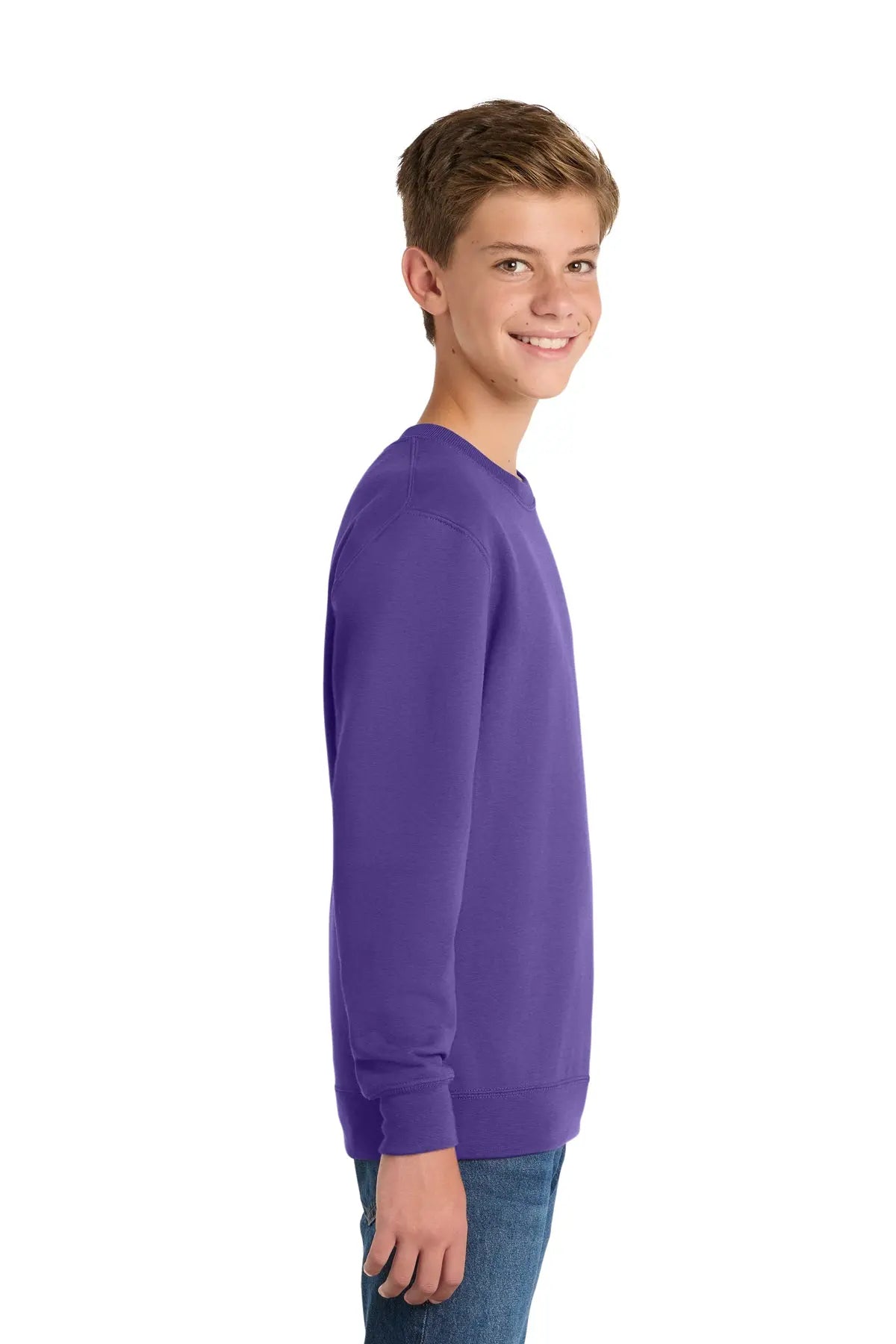Port & Co™ Youth Core Fleece Crewneck Sweatshirt #PC78Y