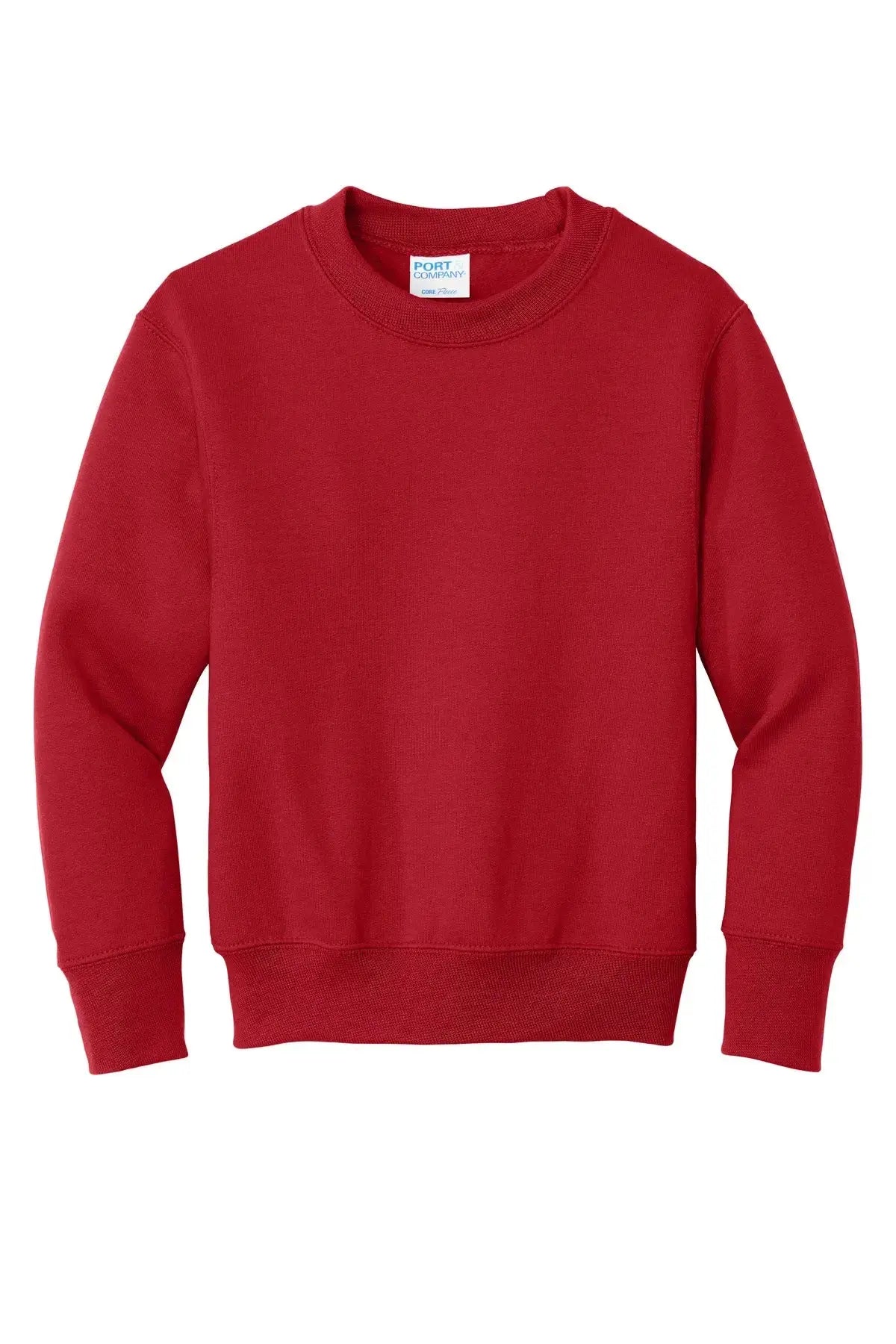Port & Co™ Youth Core Fleece Crewneck Sweatshirt #PC78Y Game Over Merch