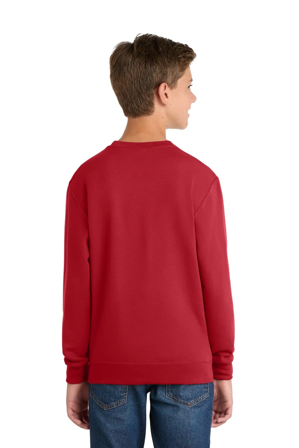 Port & Co™ Youth Core Fleece Crewneck Sweatshirt #PC78Y
