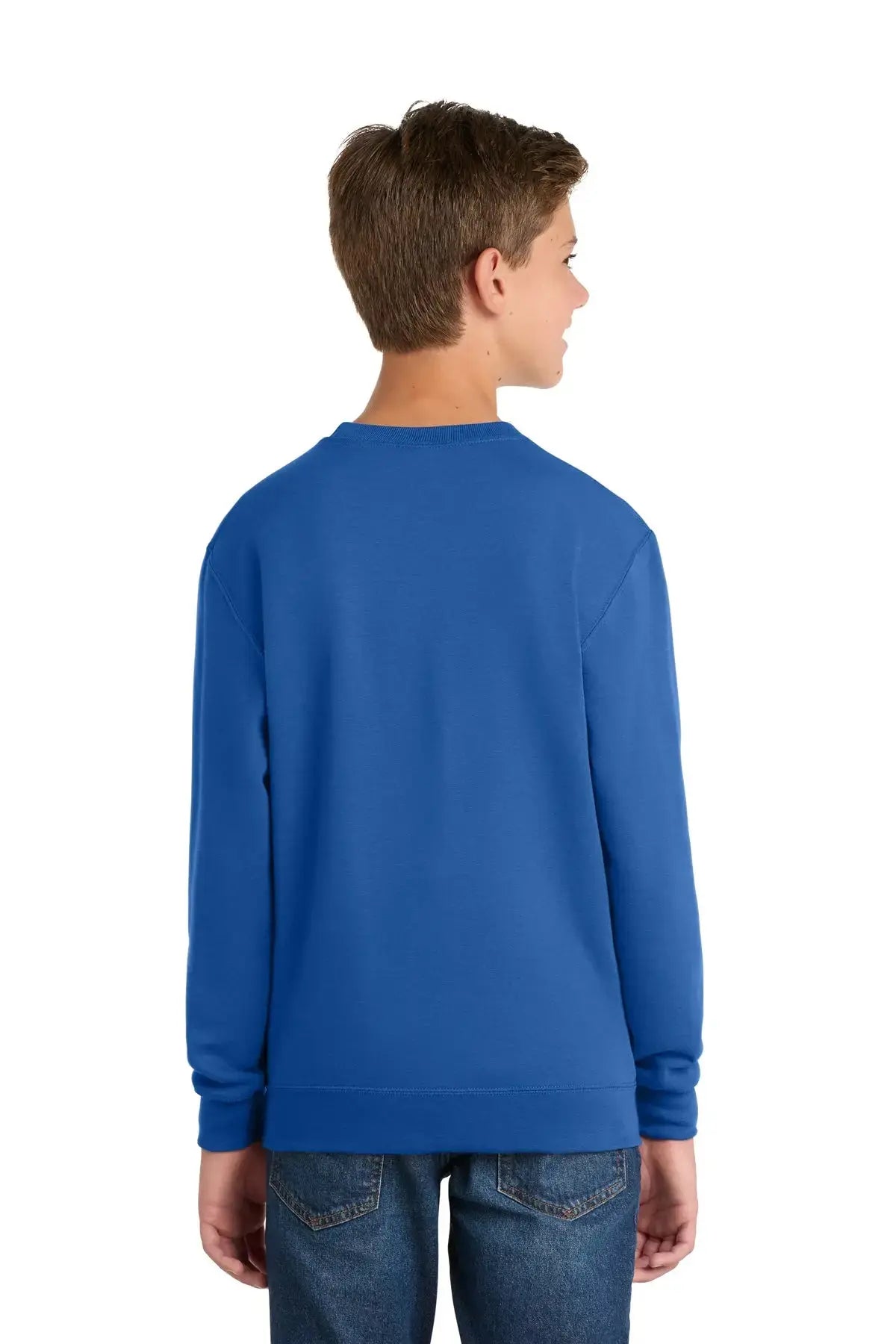 Port & Co™ Youth Core Fleece Crewneck Sweatshirt #PC78Y Game Over Merch