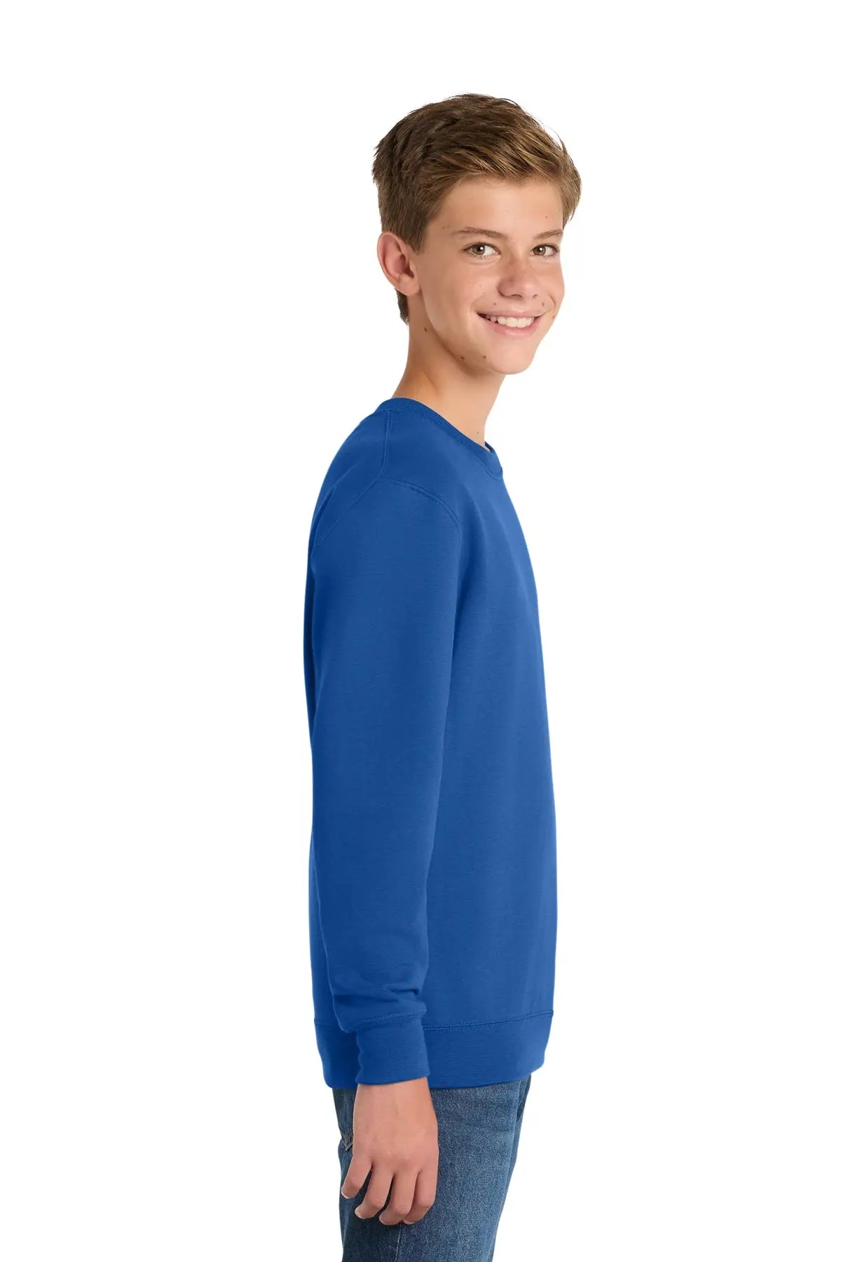 Port & Co™ Youth Core Fleece Crewneck Sweatshirt #PC78Y