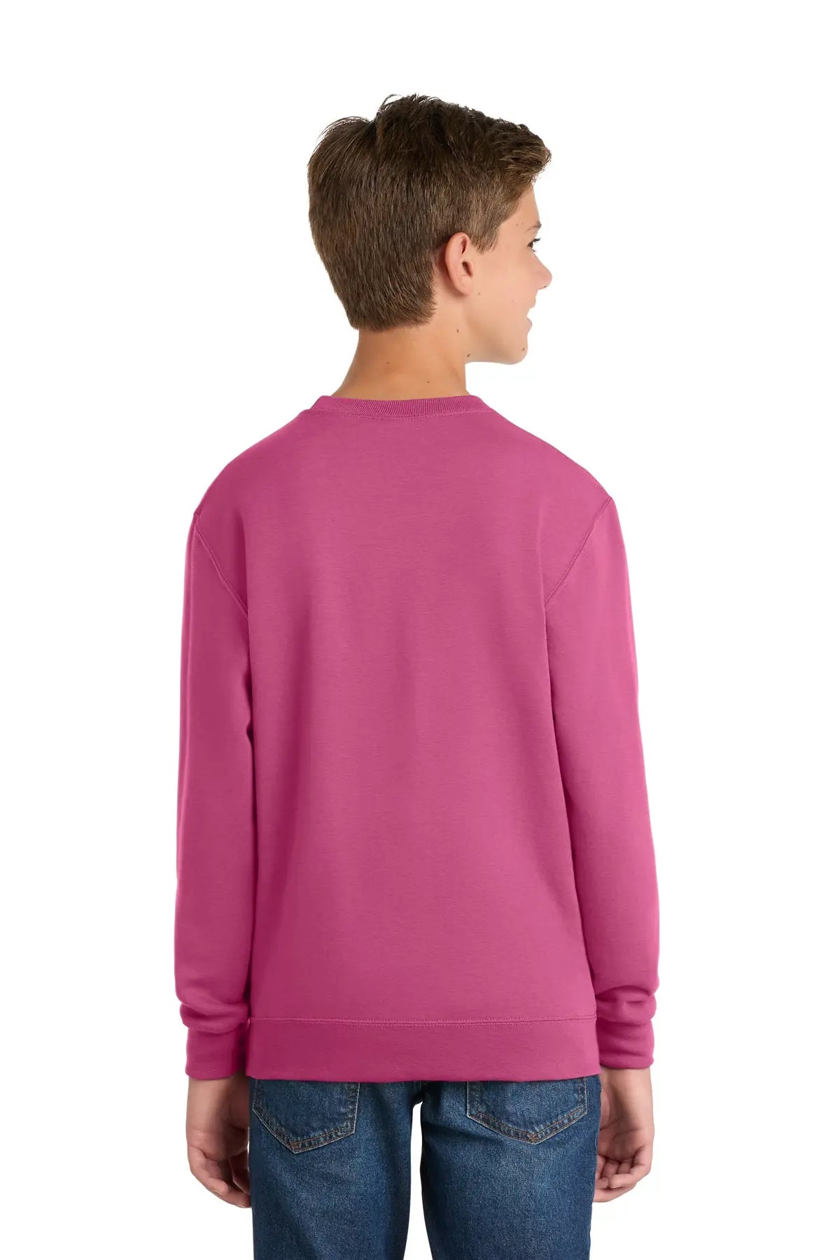 Port & Co™ Youth Core Fleece Crewneck Sweatshirt #PC78Y