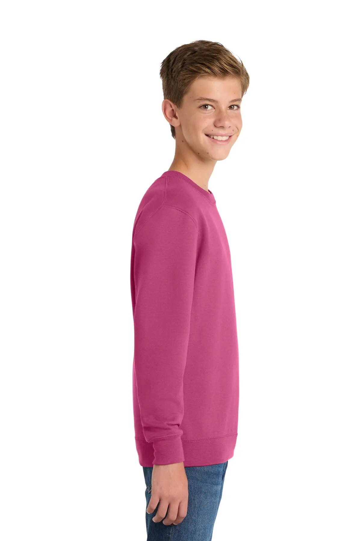 Port & Co™ Youth Core Fleece Crewneck Sweatshirt #PC78Y