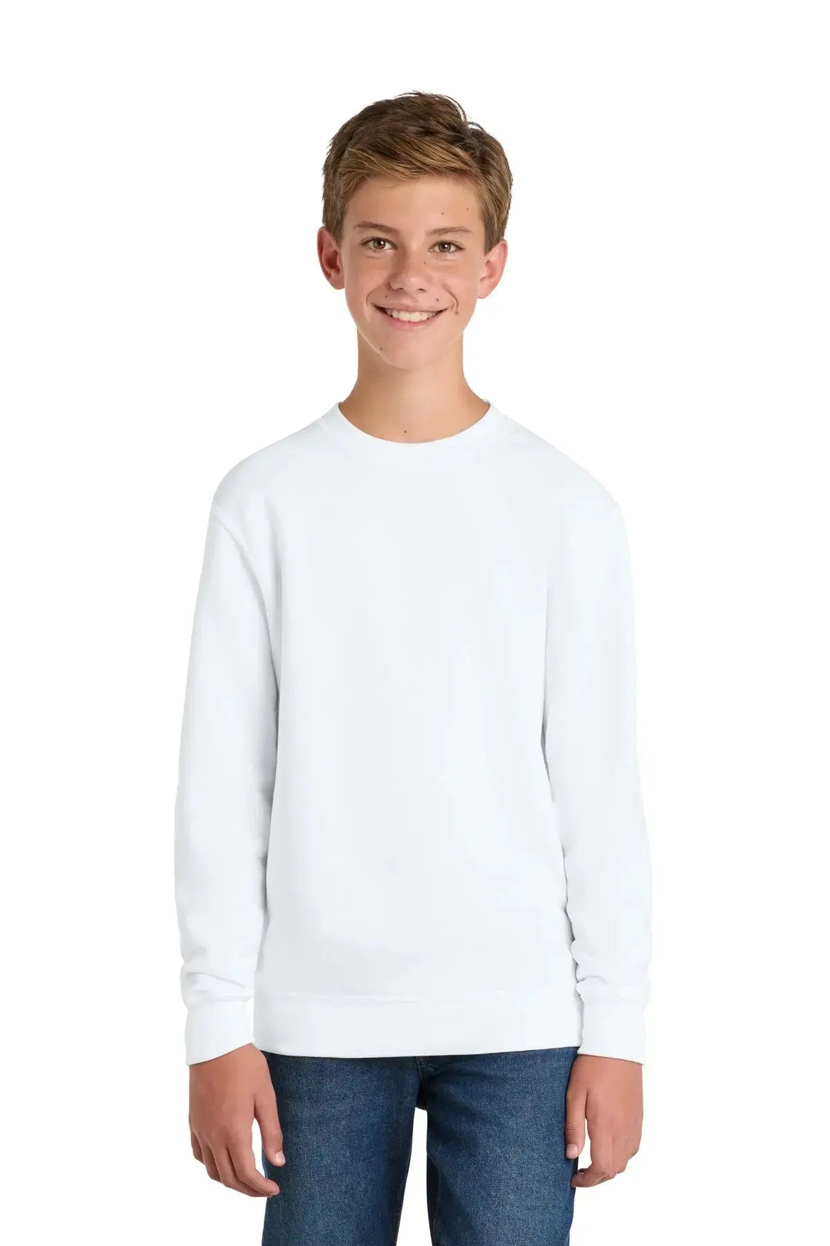 Port & Co™ Youth Core Fleece Crewneck Sweatshirt #PC78Y Game Over Merch
