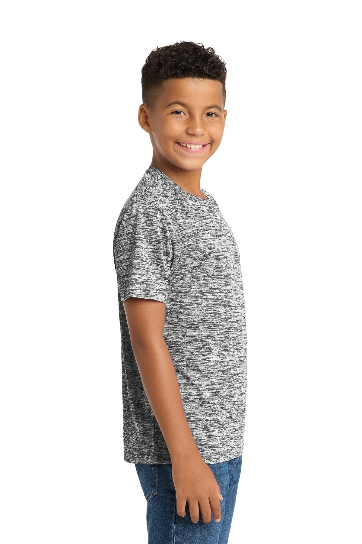 Sport-Tek® Youth PosiCharge® Electric Heather Tee #YST390