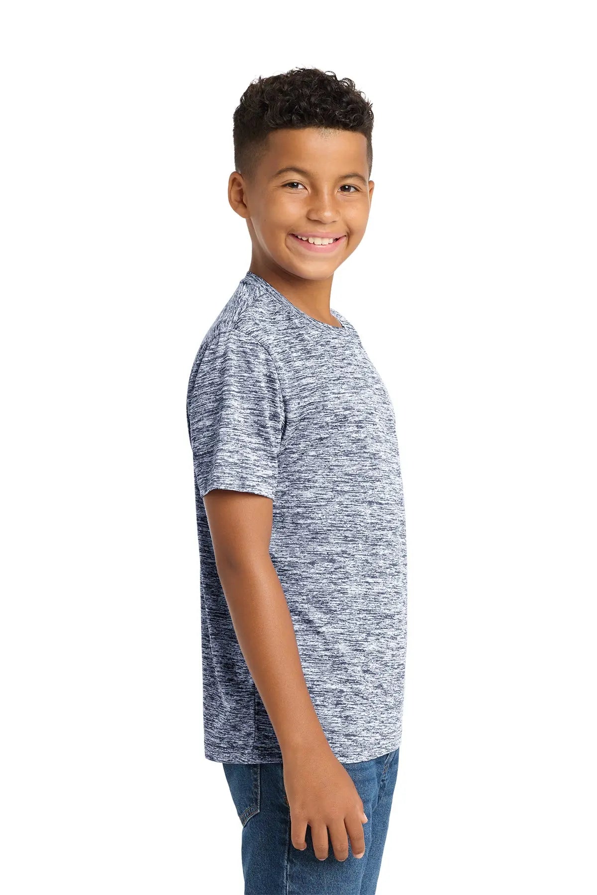 Sport-Tek® Youth PosiCharge® Electric Heather Tee #YST390