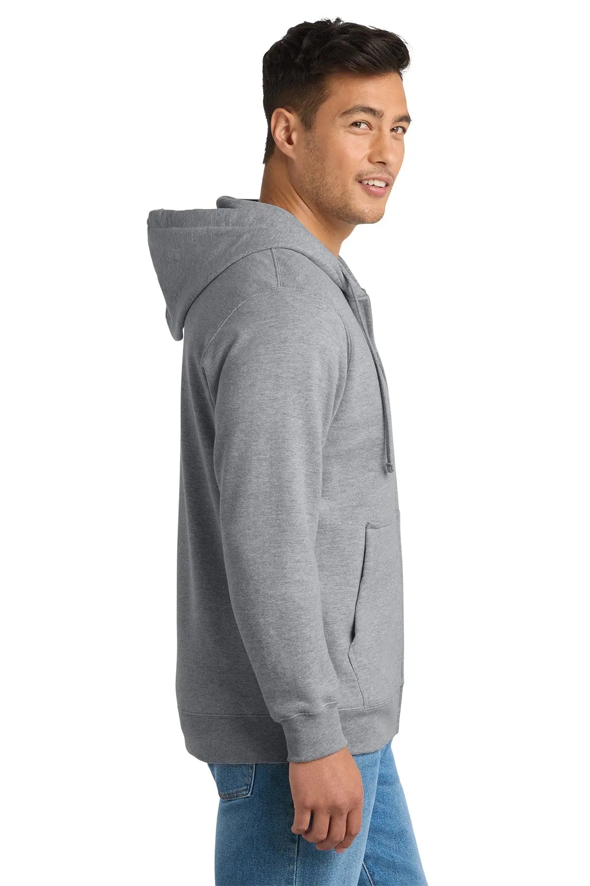 Port & Co™ Fan Favorite™ Fleece Full-Zip Hooded Sweatshirt #PC850ZH