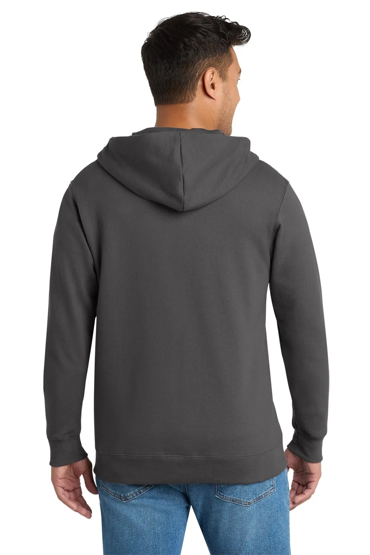 Port & Co™ Fan Favorite™ Fleece Full-Zip Hooded Sweatshirt #PC850ZH
