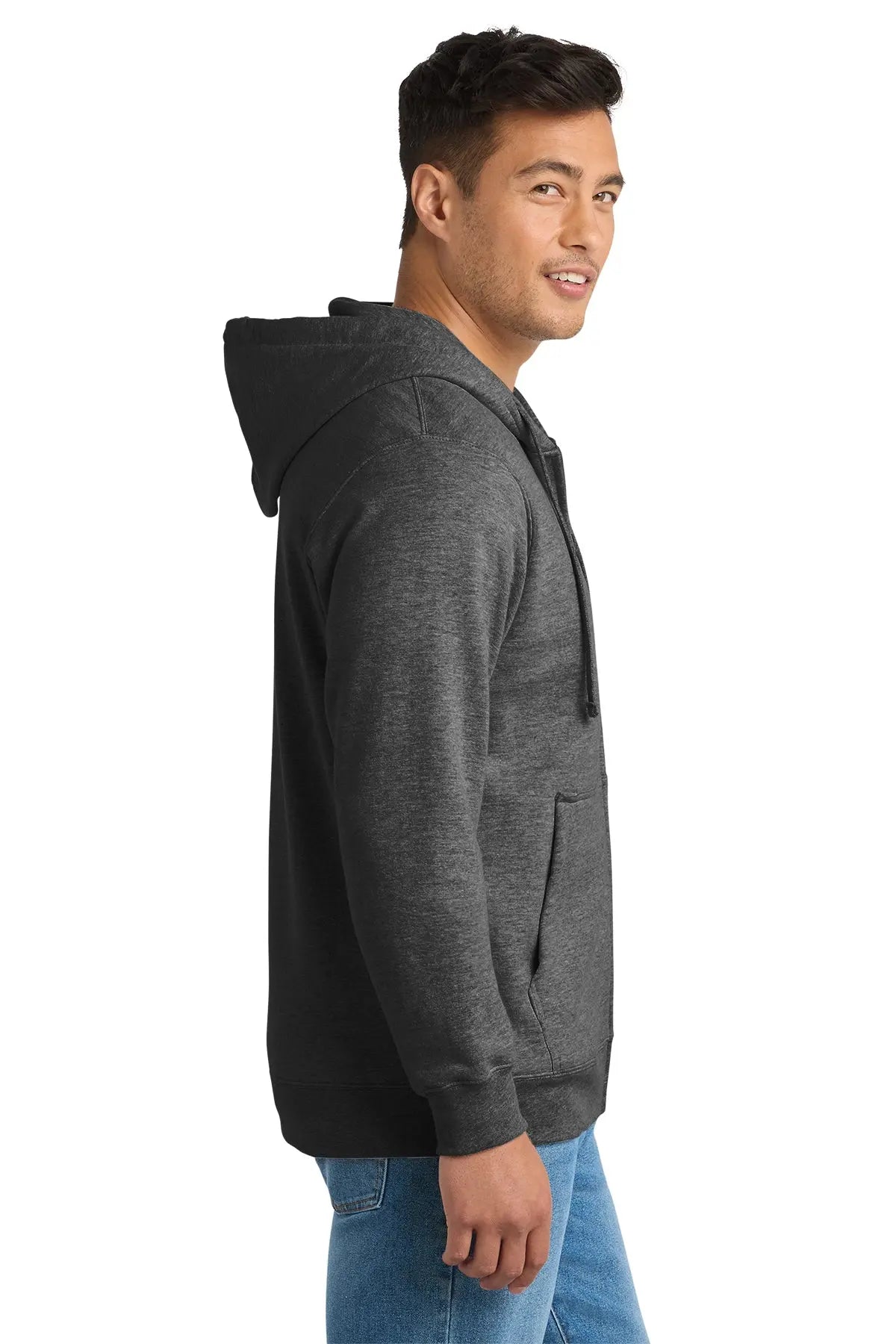 Port & Co™ Fan Favorite™ Fleece Full-Zip Hooded Sweatshirt #PC850ZH
