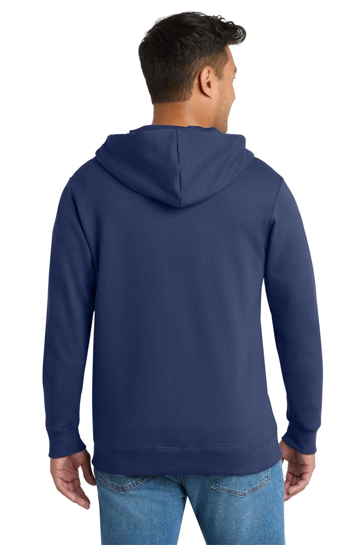Port & Co™ Fan Favorite™ Fleece Full-Zip Hooded Sweatshirt #PC850ZH