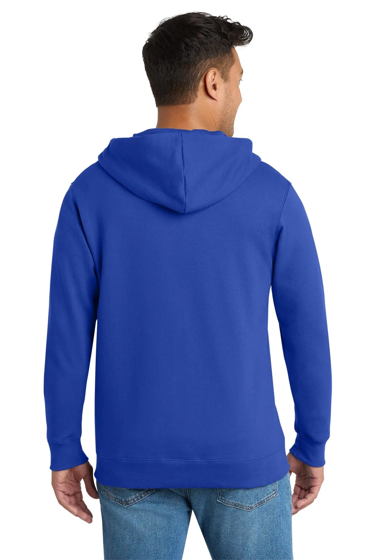 Port & Co™ Fan Favorite™ Fleece Full-Zip Hooded Sweatshirt #PC850ZH