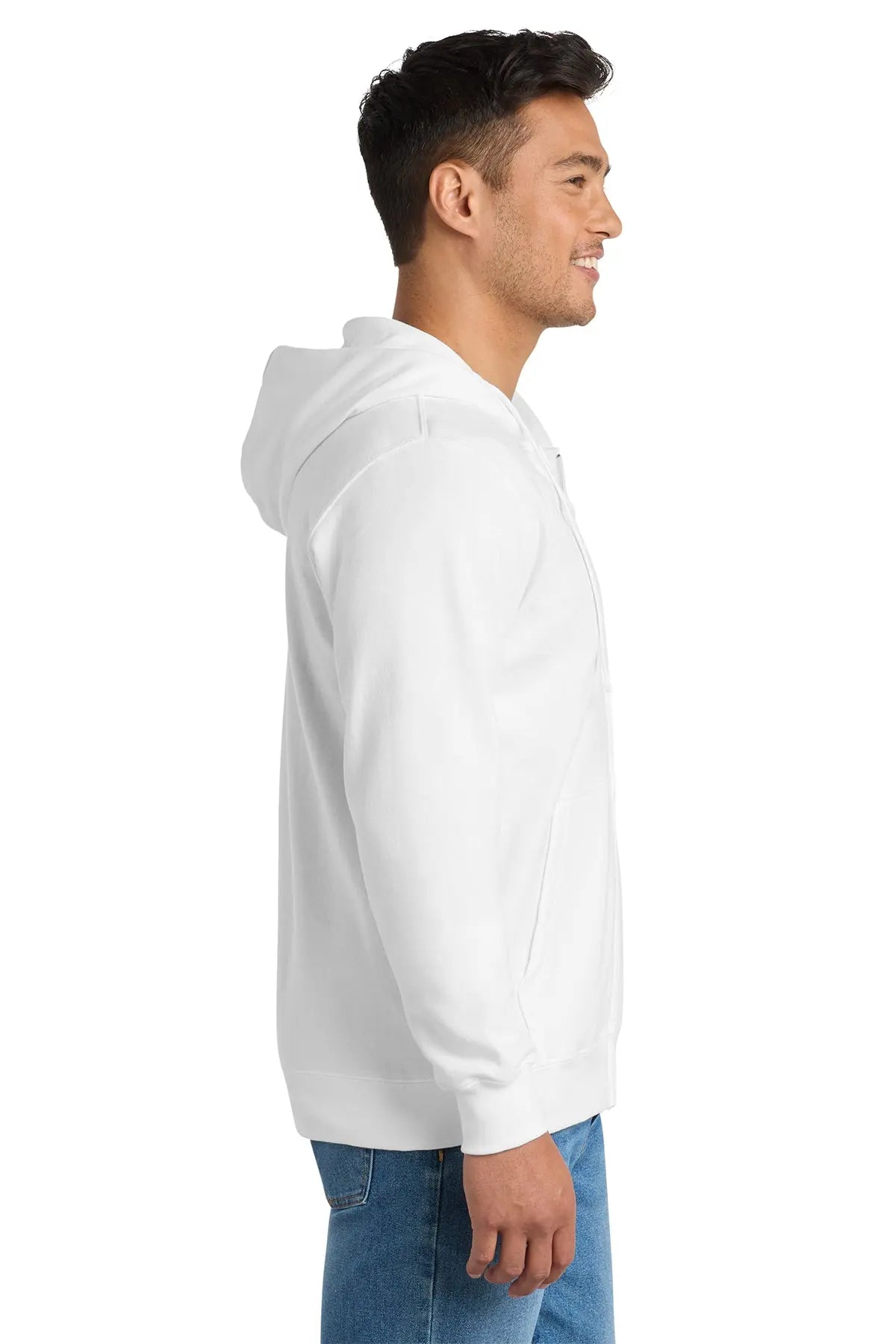 Port & Co™ Fan Favorite™ Fleece Full-Zip Hooded Sweatshirt #PC850ZH
