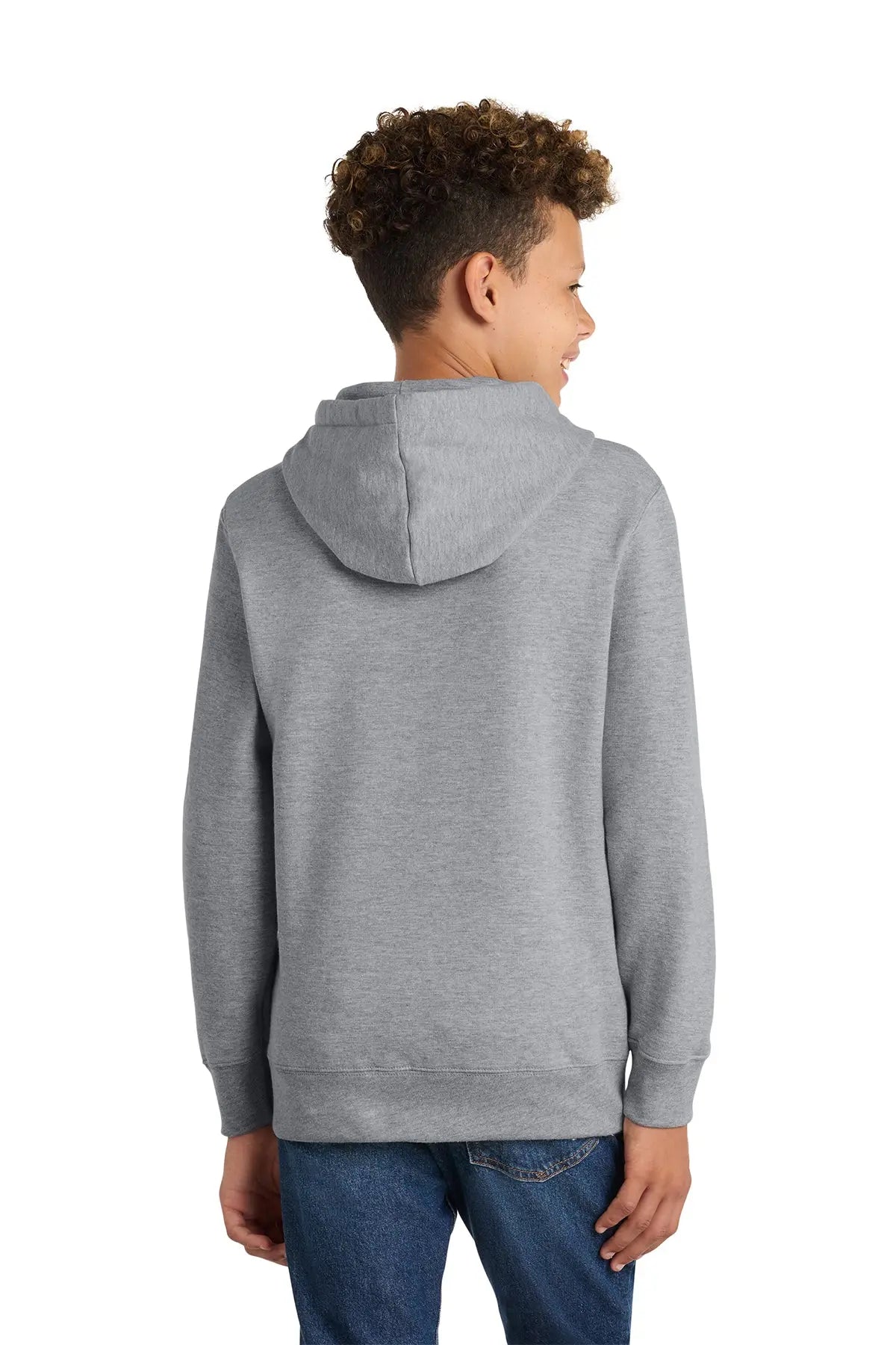 Port & Co™ Youth Fan Favorite™ Fleece Pullover Hooded Sweatshirt #PC850YH