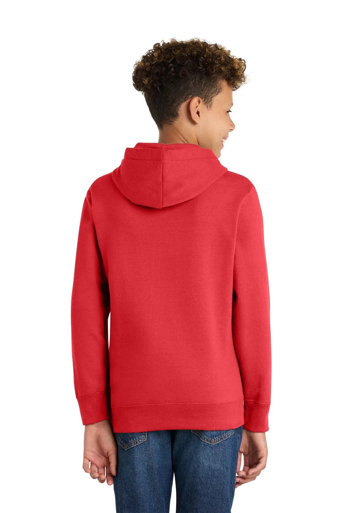 Port & Co™ Youth Fan Favorite™ Fleece Pullover Hooded Sweatshirt #PC850YH