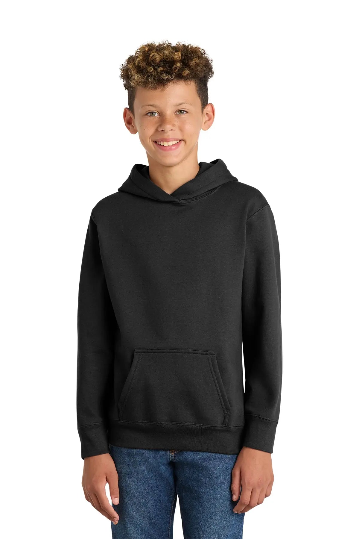 Port & Co™ Youth Fan Favorite™ Fleece Pullover Hooded Sweatshirt #PC850YH