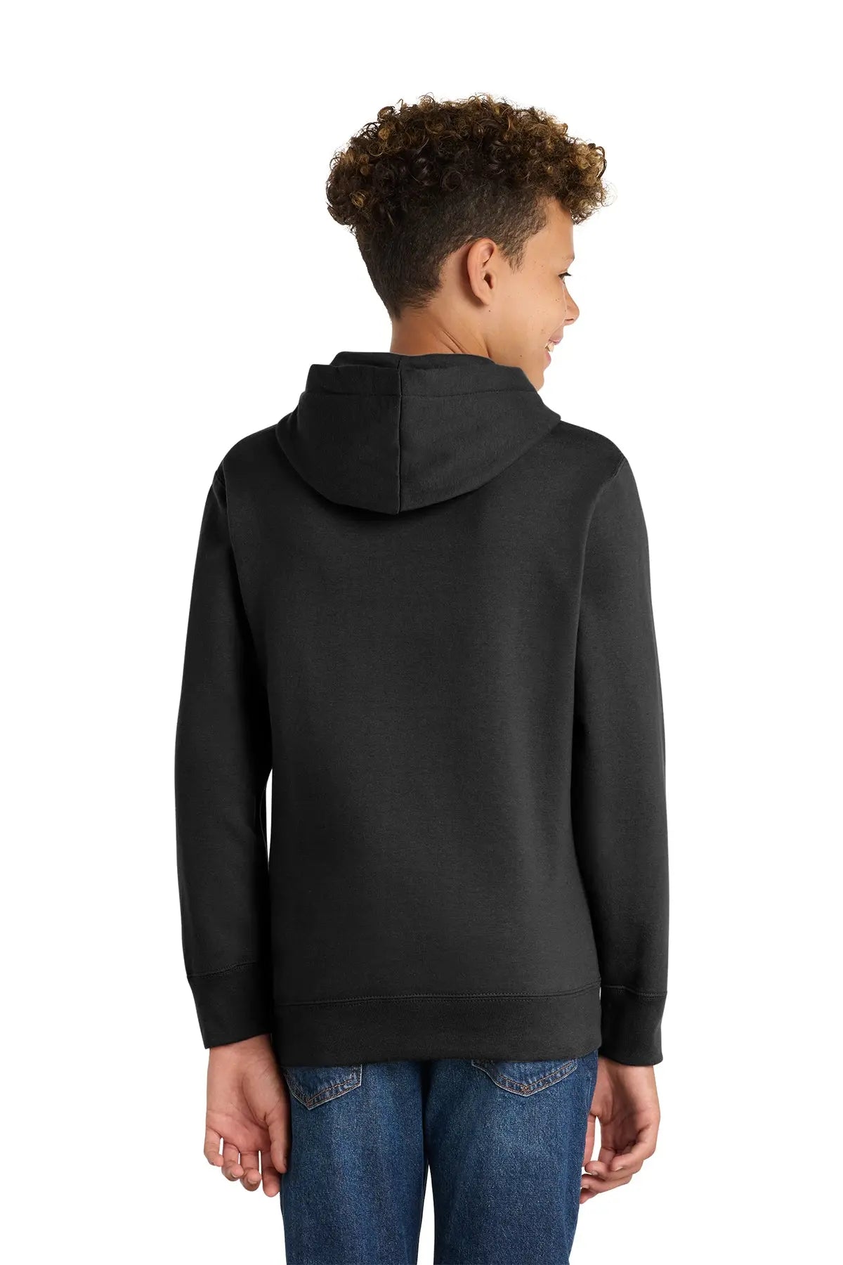 Port & Co™ Youth Fan Favorite™ Fleece Pullover Hooded Sweatshirt #PC850YH