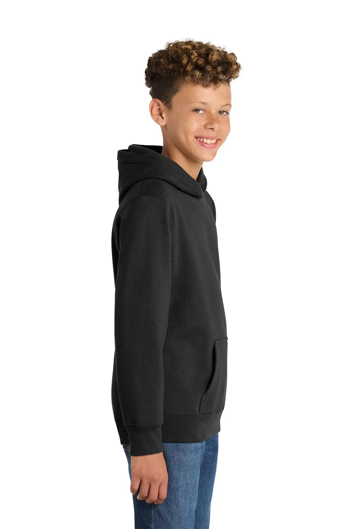 Port & Co™ Youth Fan Favorite™ Fleece Pullover Hooded Sweatshirt #PC850YH