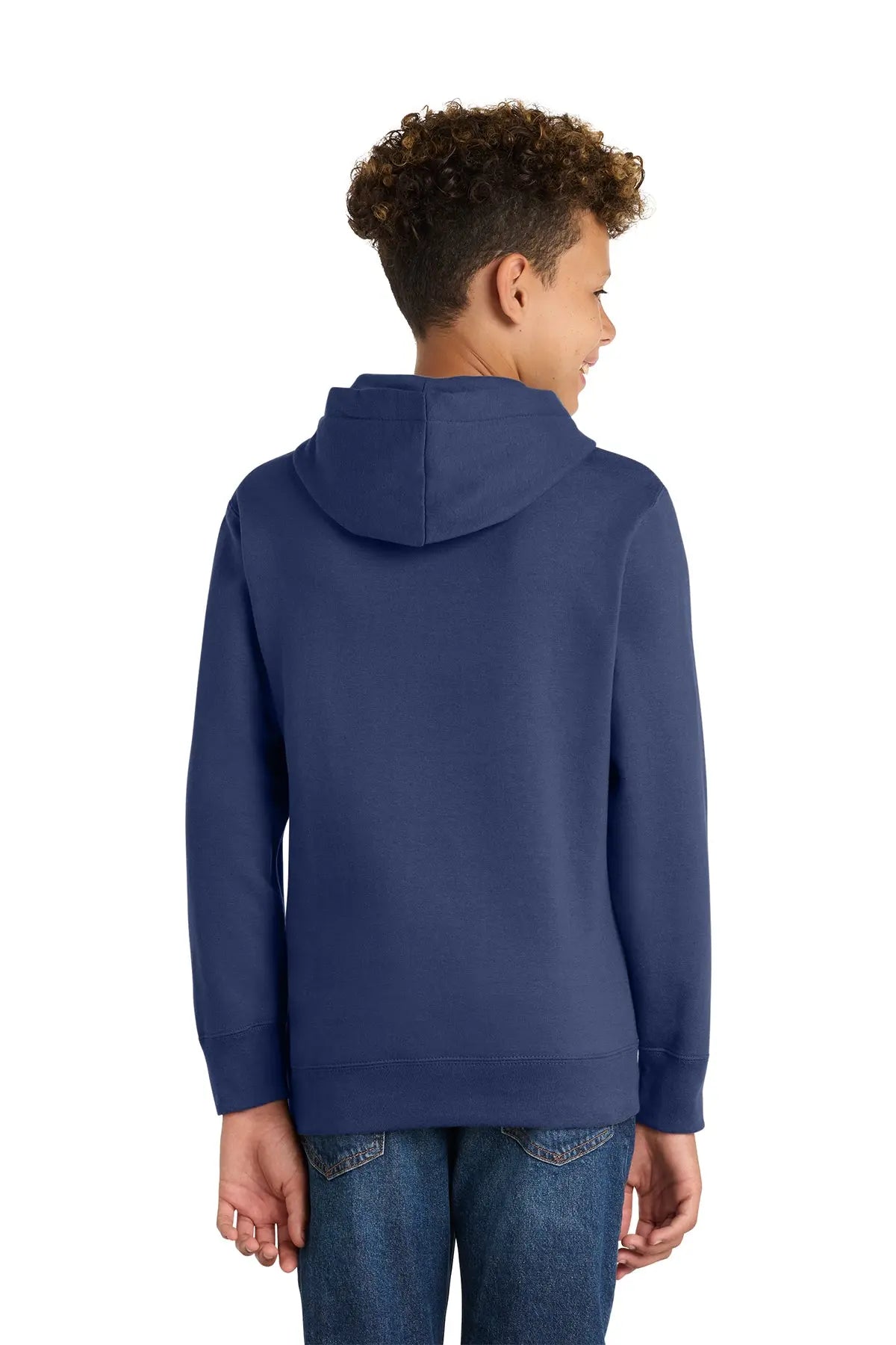 Port & Co™ Youth Fan Favorite™ Fleece Pullover Hooded Sweatshirt #PC850YH