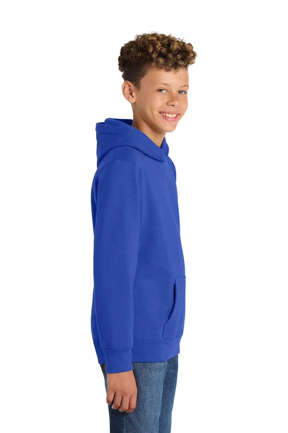 Port & Co™ Youth Fan Favorite™ Fleece Pullover Hooded Sweatshirt #PC850YH