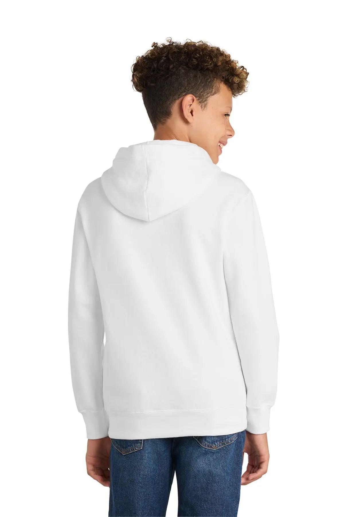 Port & Co™ Youth Fan Favorite™ Fleece Pullover Hooded Sweatshirt #PC850YH
