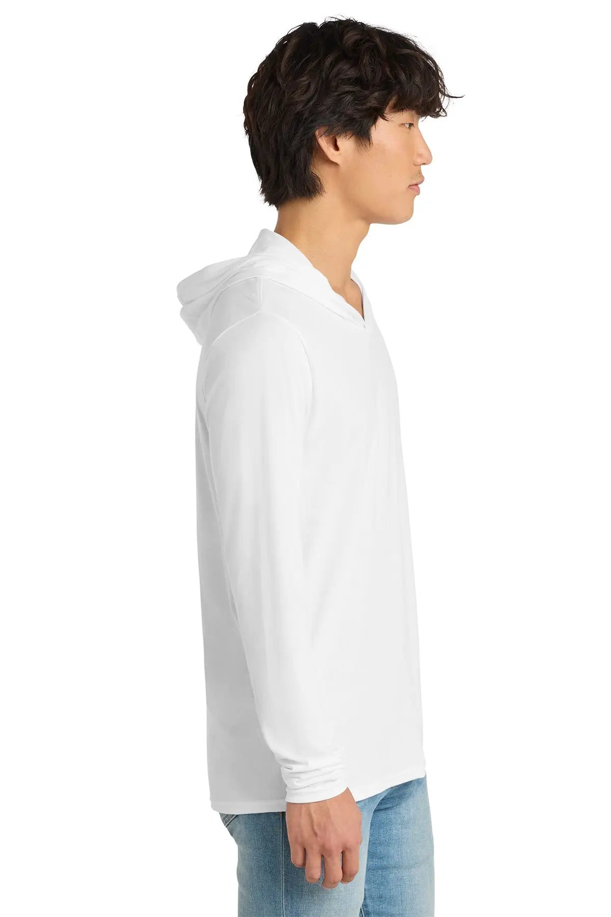 District® Perfect Tri® Long Sleeve Hoodie #DM139