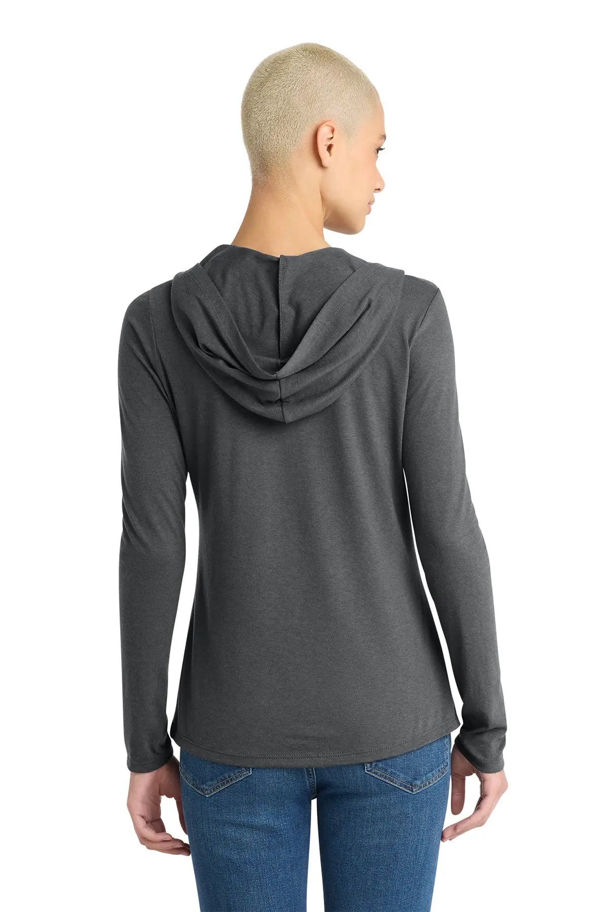 District® Women’s Perfect Tri® Long Sleeve Hoodie #DM139L