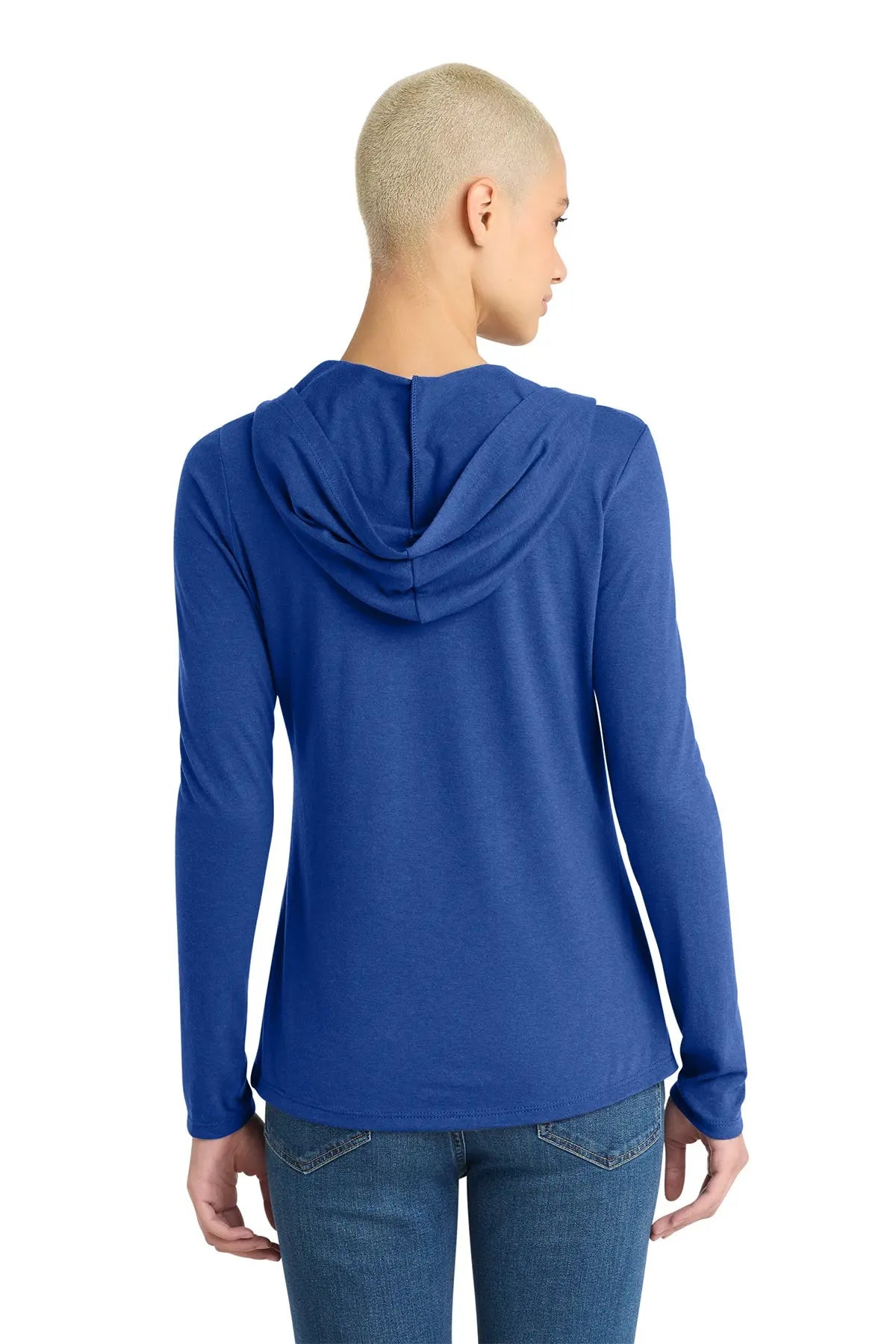 District® Women’s Perfect Tri® Long Sleeve Hoodie #DM139L
