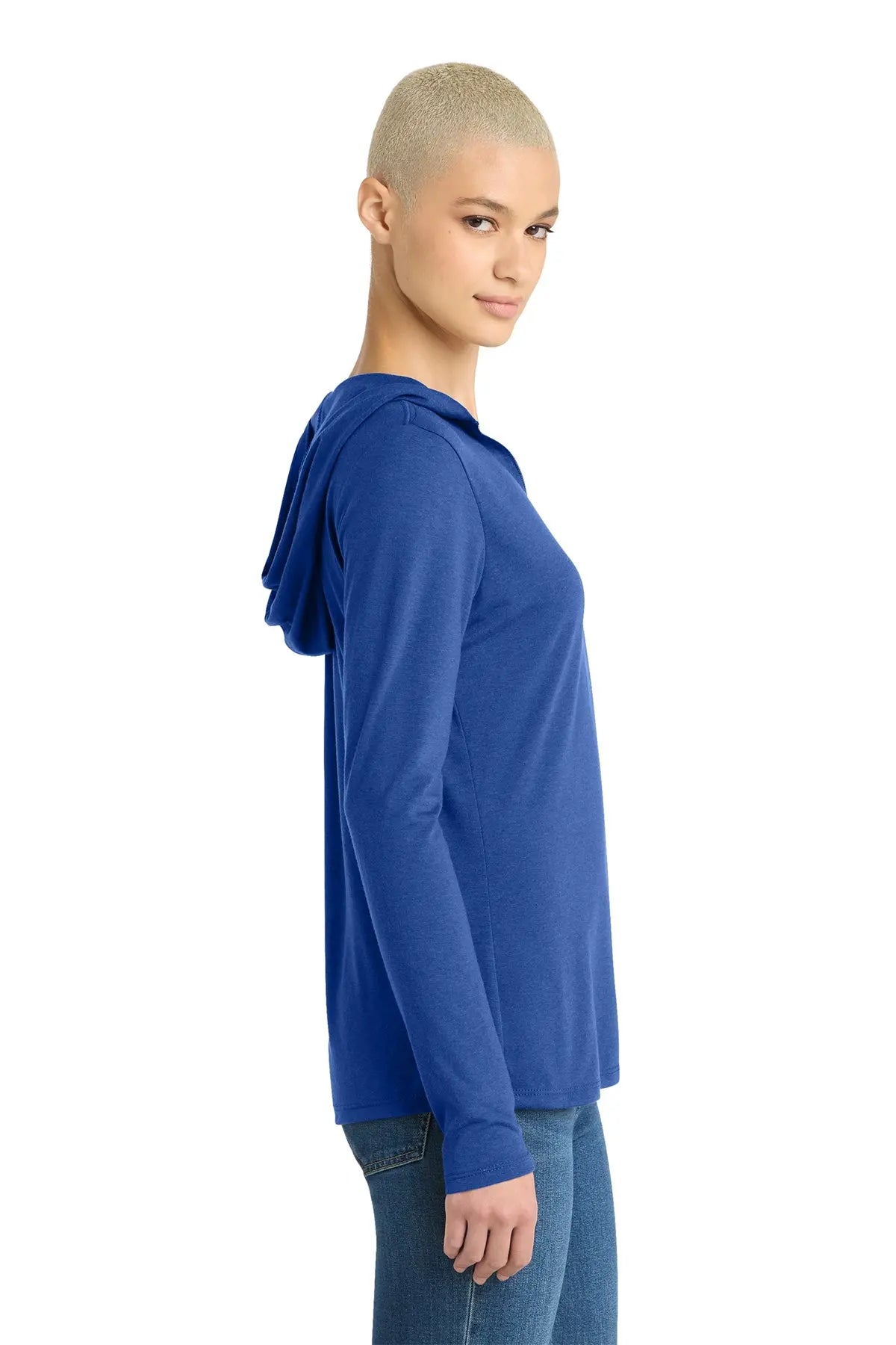 District® Women’s Perfect Tri® Long Sleeve Hoodie #DM139L