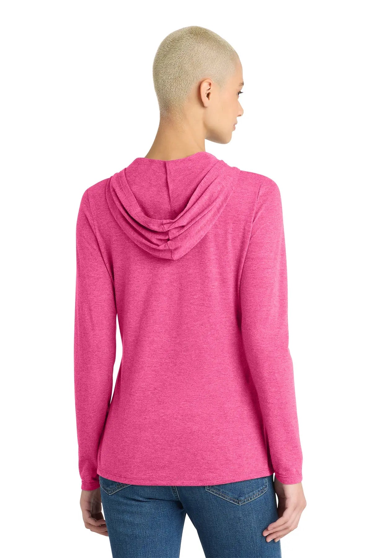 District® Women’s Perfect Tri® Long Sleeve Hoodie #DM139L
