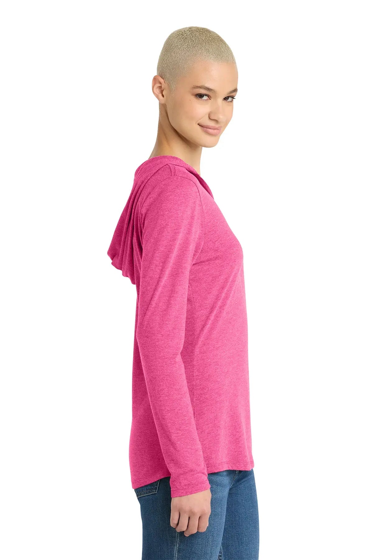 District® Women’s Perfect Tri® Long Sleeve Hoodie #DM139L