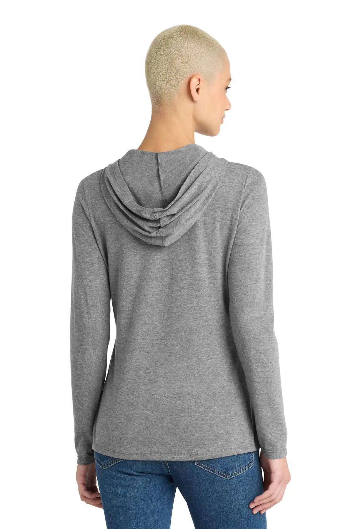 District® Women’s Perfect Tri® Long Sleeve Hoodie #DM139L