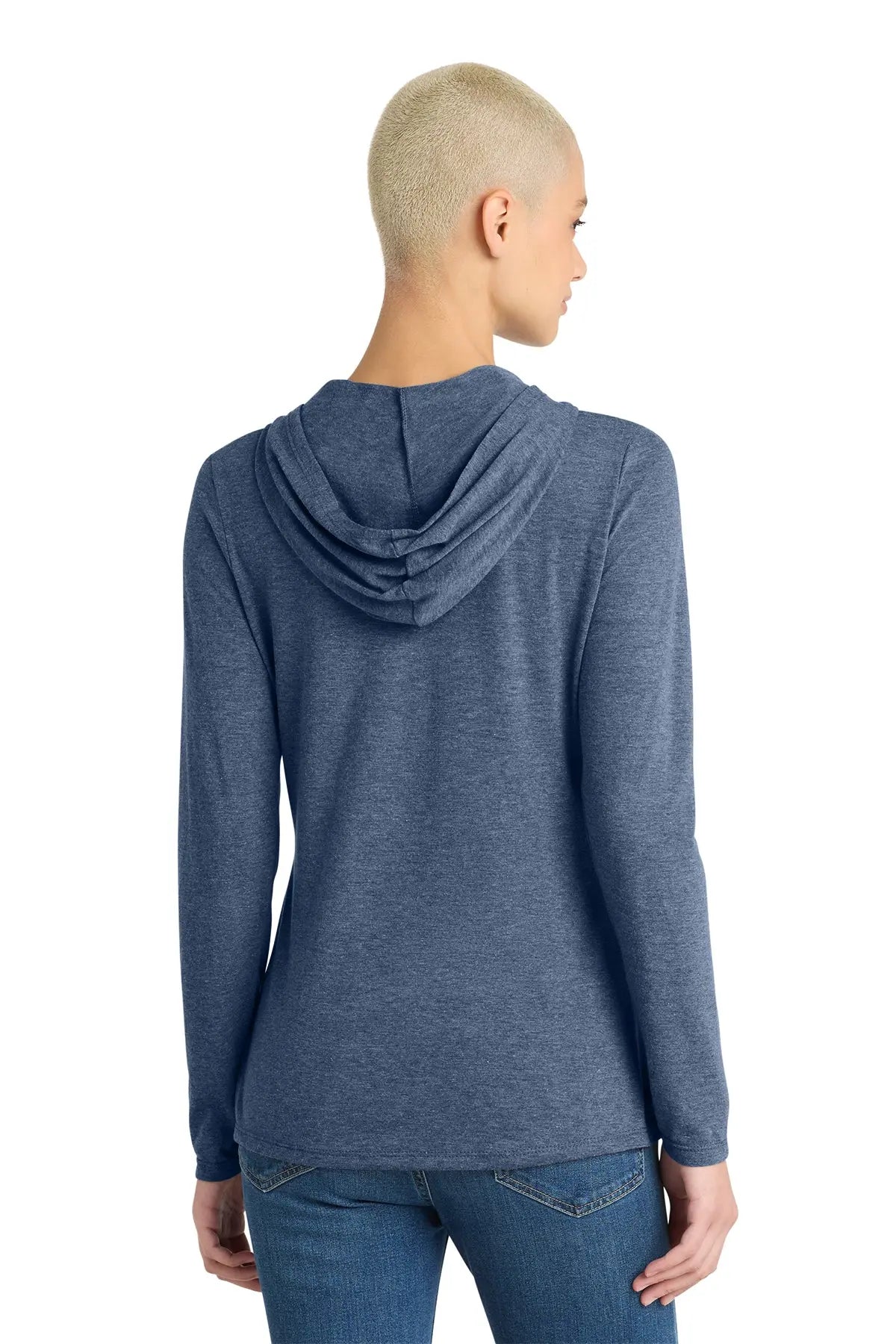 District® Women’s Perfect Tri® Long Sleeve Hoodie #DM139L