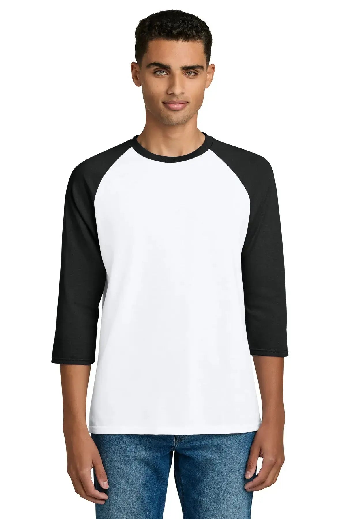 Gildan® Heavy Cotton™ 3/4-Sleeve Raglan T-Shirt #5700 Game Over Merch
