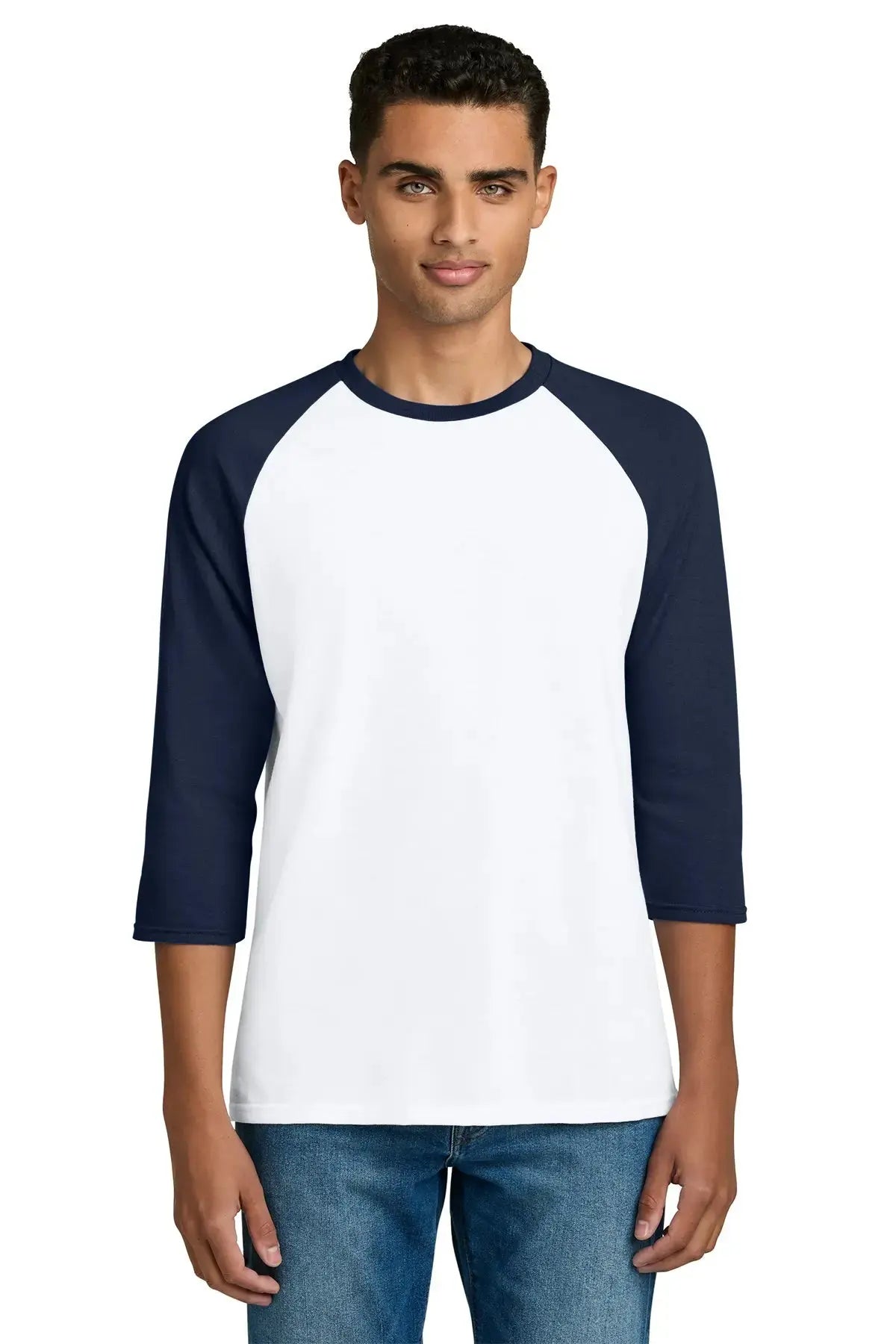 Gildan® Heavy Cotton™ 3/4-Sleeve Raglan T-Shirt #5700 Game Over Merch