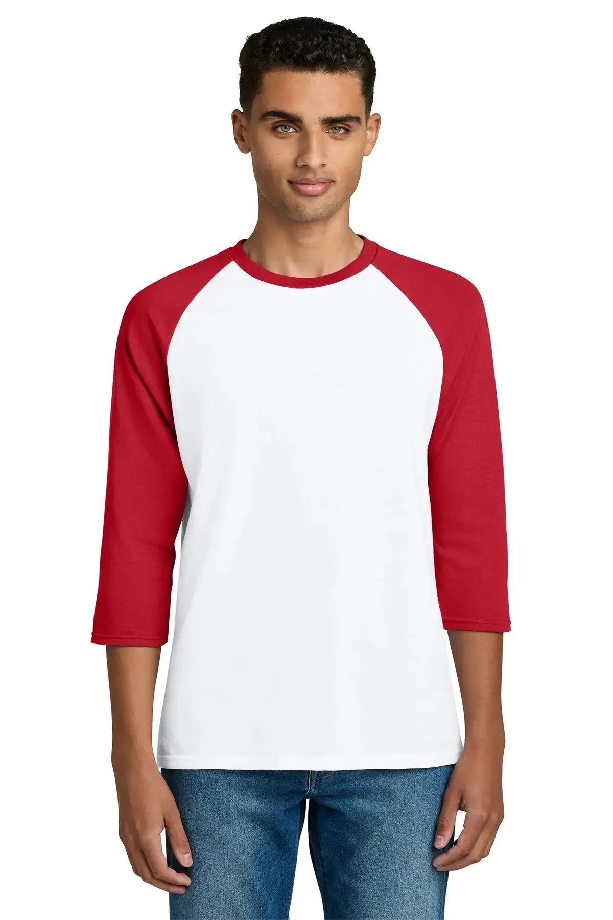 Gildan® Heavy Cotton™ 3/4-Sleeve Raglan T-Shirt #5700 Game Over Merch