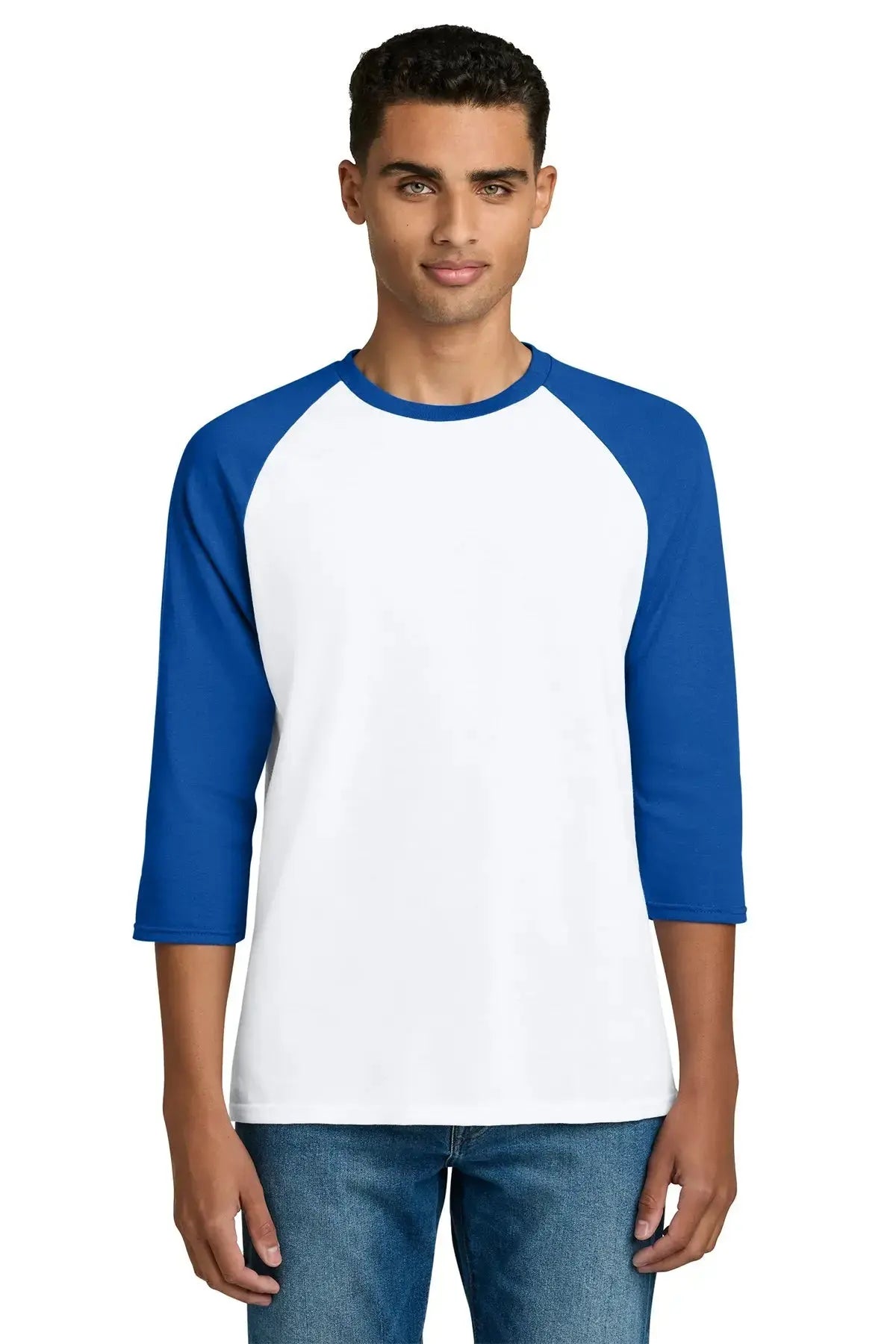 Gildan® Heavy Cotton™ 3/4-Sleeve Raglan T-Shirt #5700 Game Over Merch