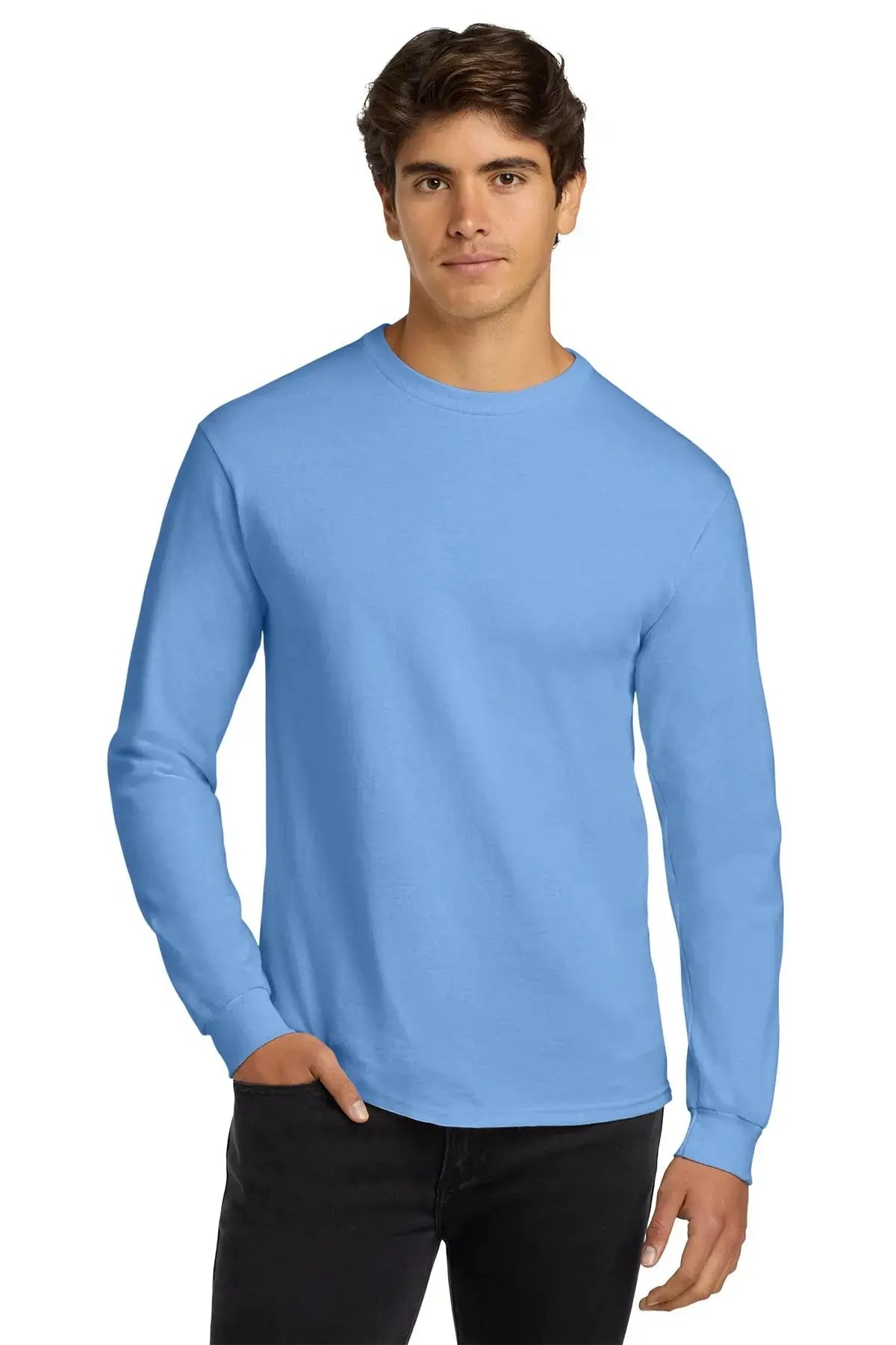 Gildan® Ultra Cotton® 100% US Cotton Long Sleeve T-Shirt #G2400 Game Over Merch