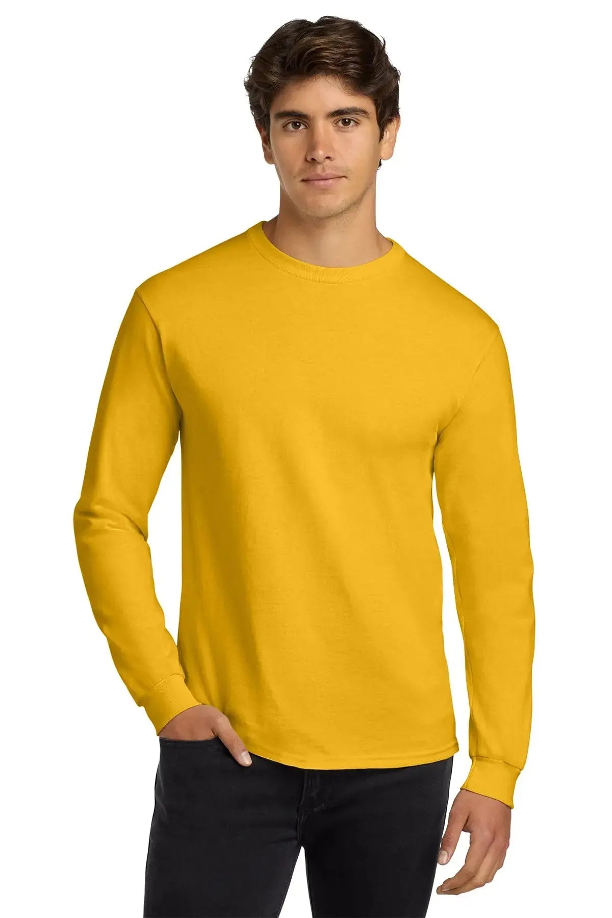 Gildan® Ultra Cotton® 100% US Cotton Long Sleeve T-Shirt #G2400 Game Over Merch