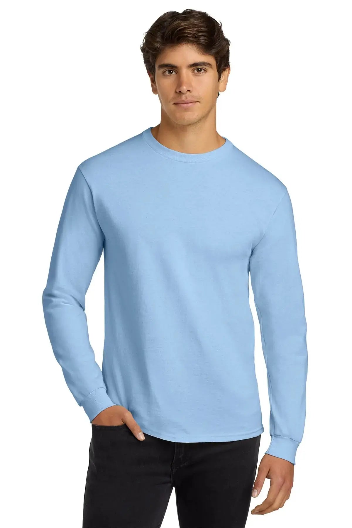 Gildan® Ultra Cotton® 100% US Cotton Long Sleeve T-Shirt #G2400 Game Over Merch