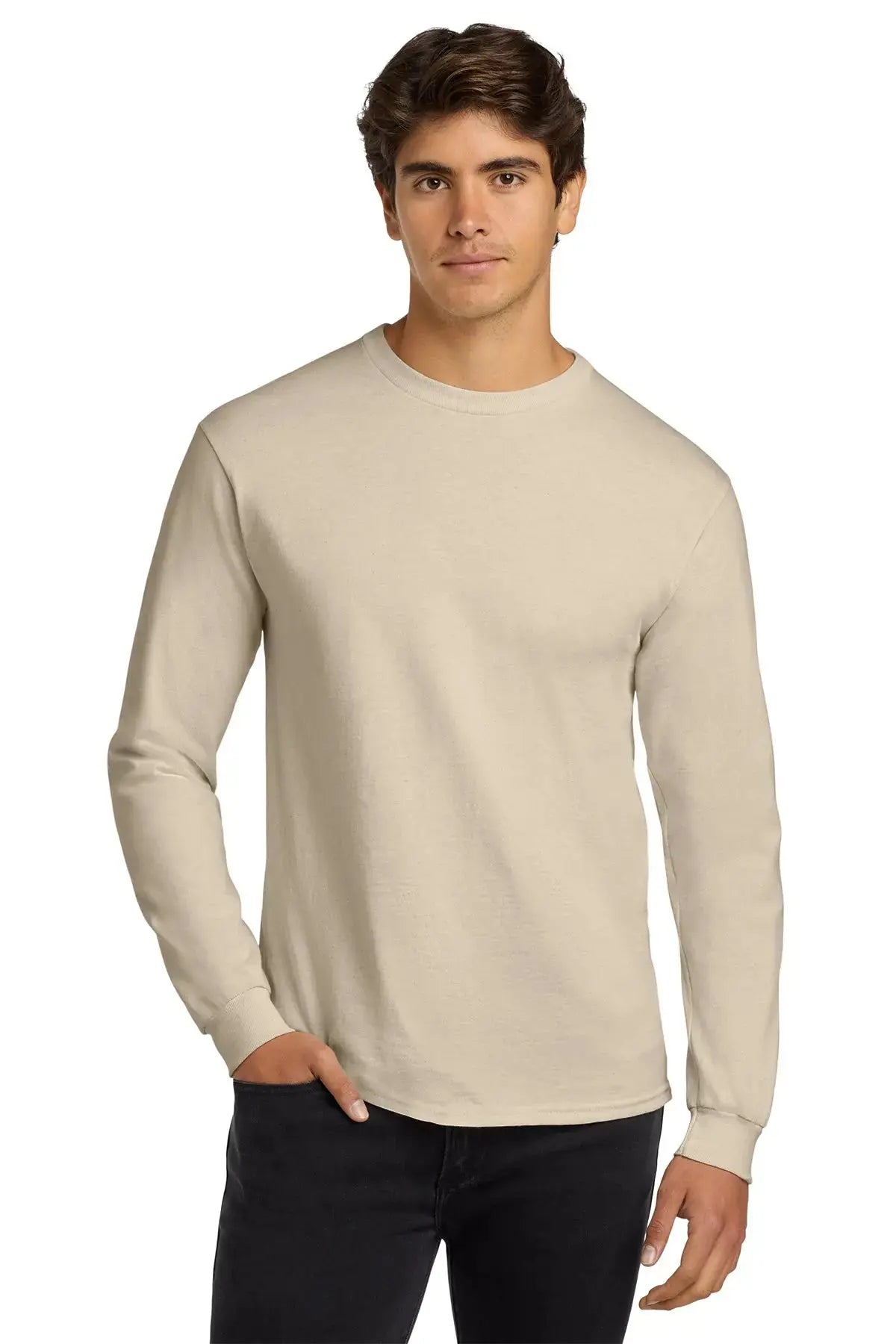 Gildan® Ultra Cotton® 100% US Cotton Long Sleeve T-Shirt #G2400 Game Over Merch