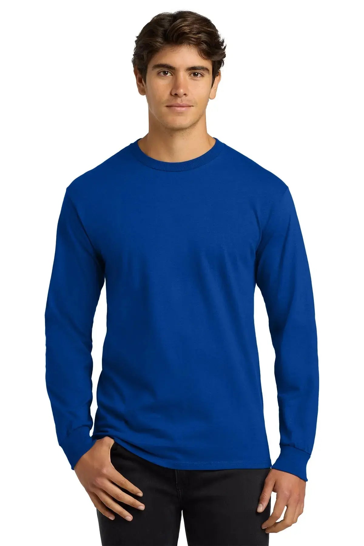Gildan® Ultra Cotton® 100% US Cotton Long Sleeve T-Shirt #G2400 Game Over Merch
