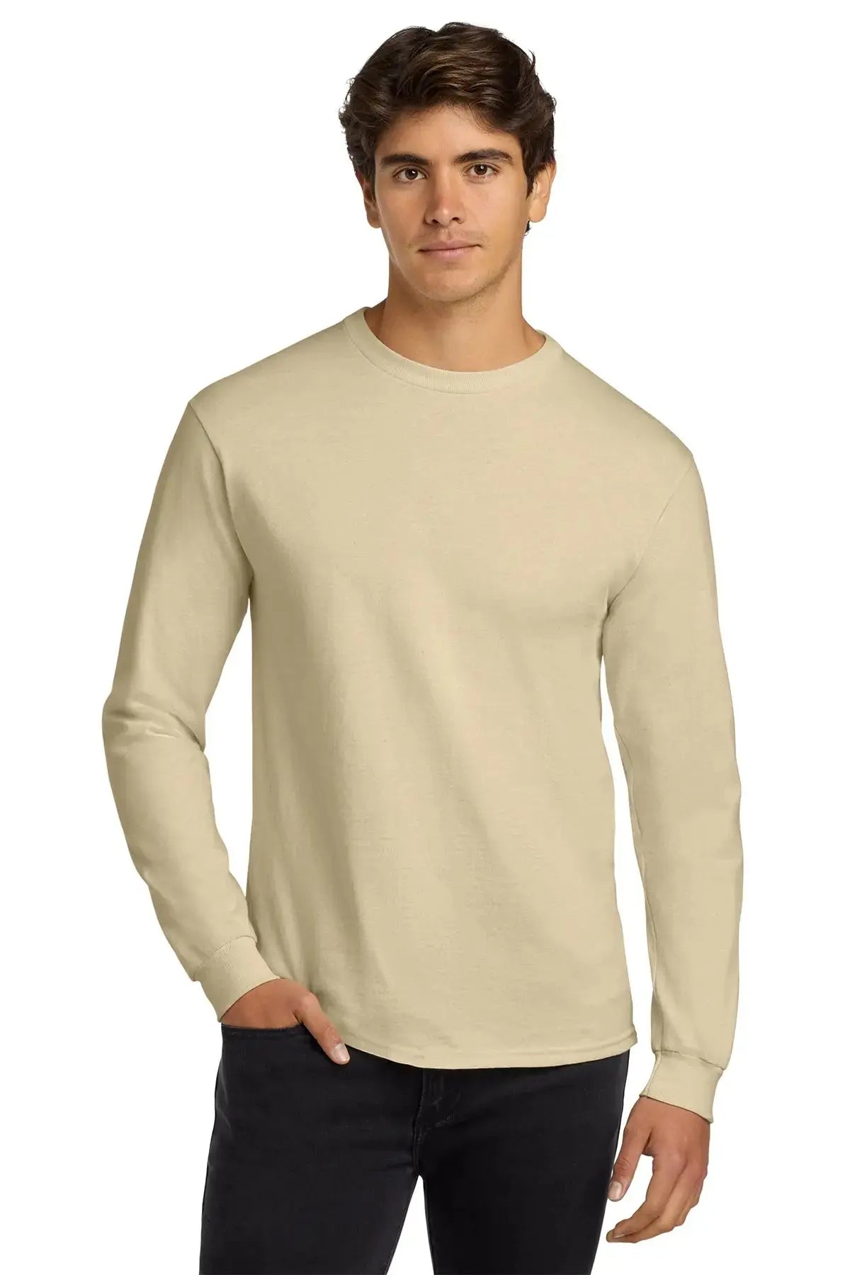 Gildan® Ultra Cotton® 100% US Cotton Long Sleeve T-Shirt #G2400 Game Over Merch