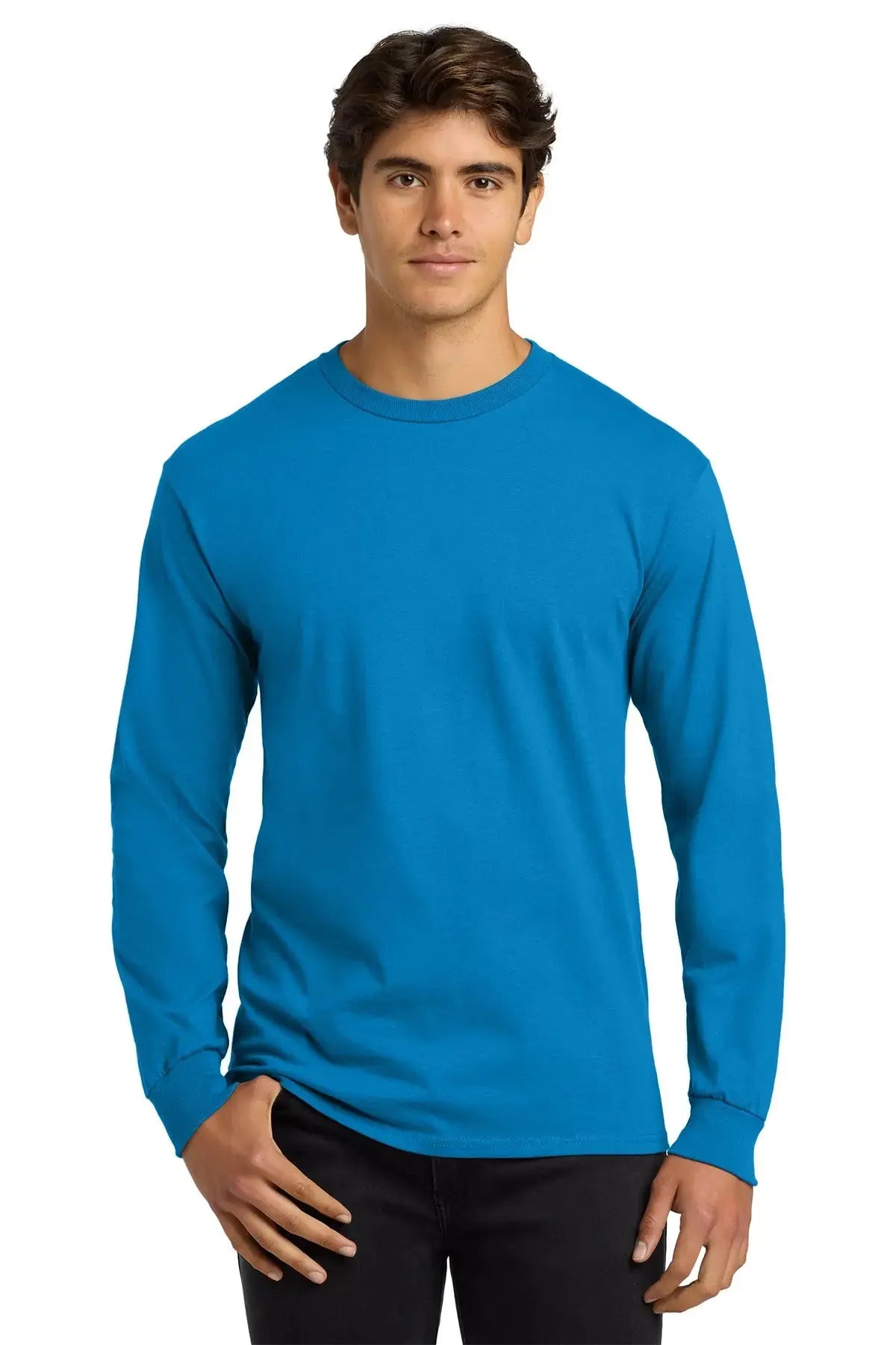 Gildan® Ultra Cotton® 100% US Cotton Long Sleeve T-Shirt #G2400 Game Over Merch